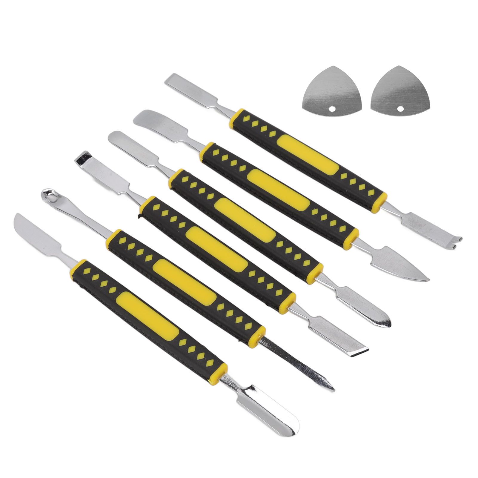 6Pcs Spudger Opening Pry Tool ABS Handle Alloy Steel Bar for Electronic Maintenance - Image 3
