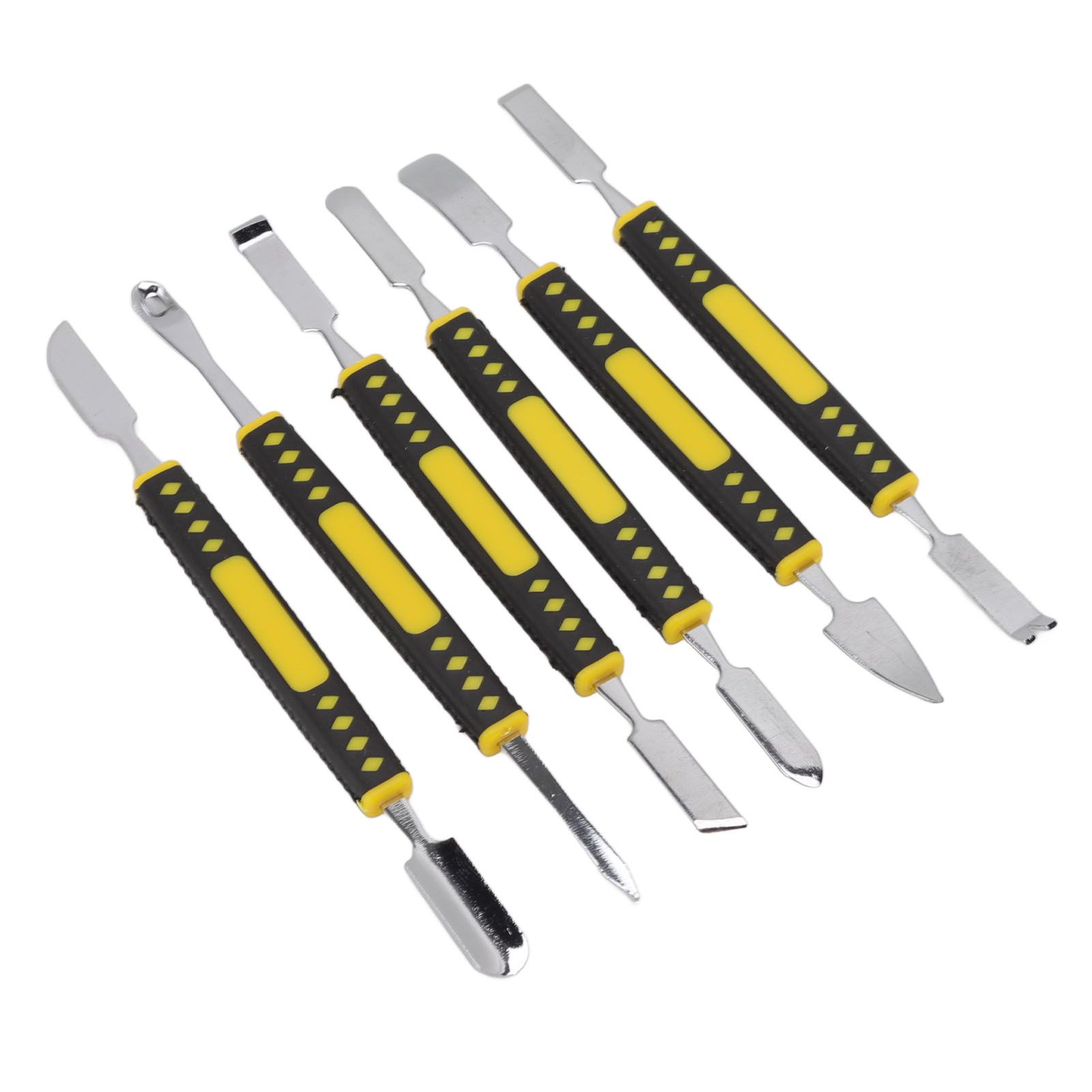 6Pcs Spudger Opening Pry Tool ABS Handle Alloy Steel Bar for Electronic Maintenance - Image 4
