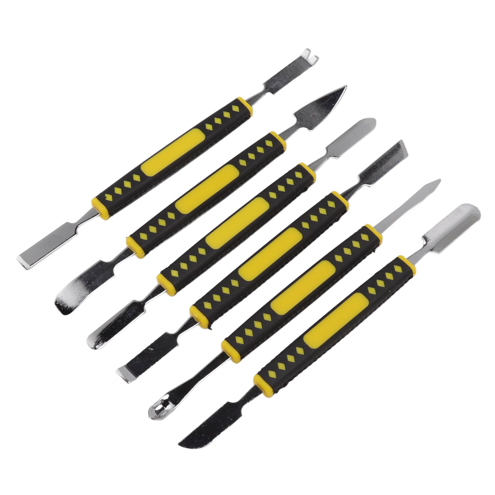 6Pcs Spudger Opening Pry Tool ABS Handle Alloy Steel Bar for Electronic Maintenance - Image 7