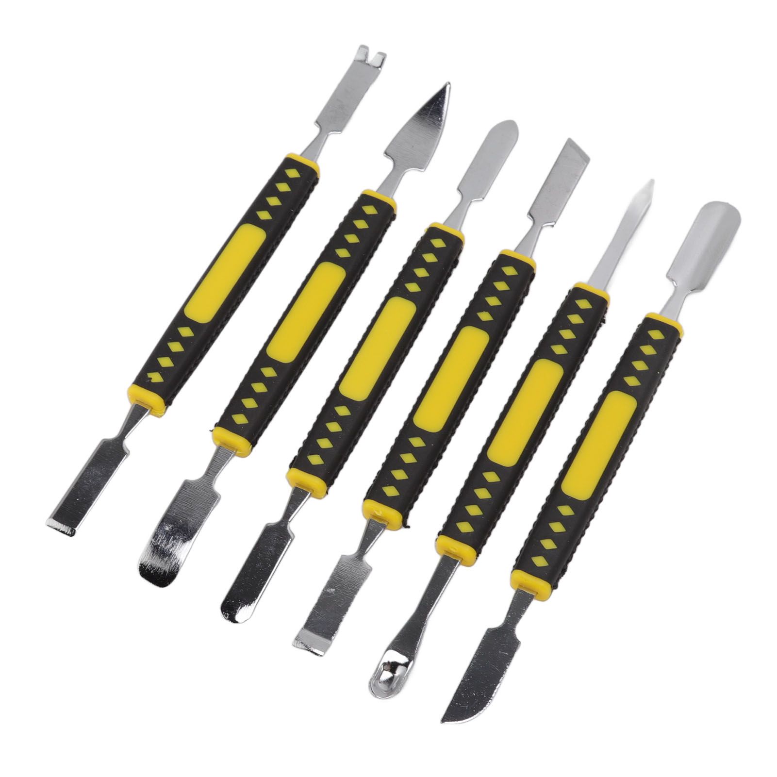 6Pcs Spudger Opening Pry Tool ABS Handle Alloy Steel Bar for Electronic Maintenance - Image 8