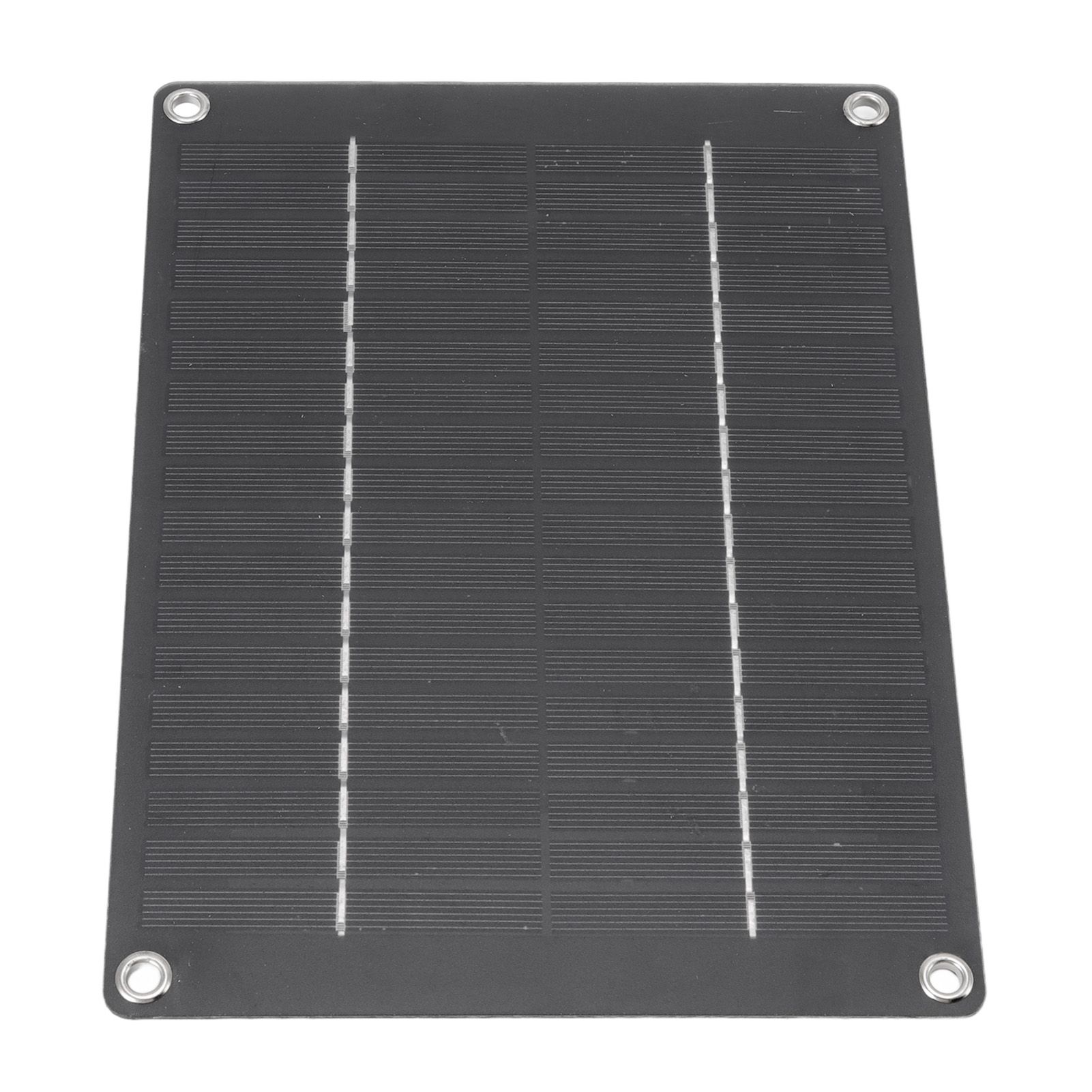 Solar Panel 10W Portable Compact Thin Waterproof Flexible Solar Charging Panel for Car Home Boat 23x17cm - Image 3