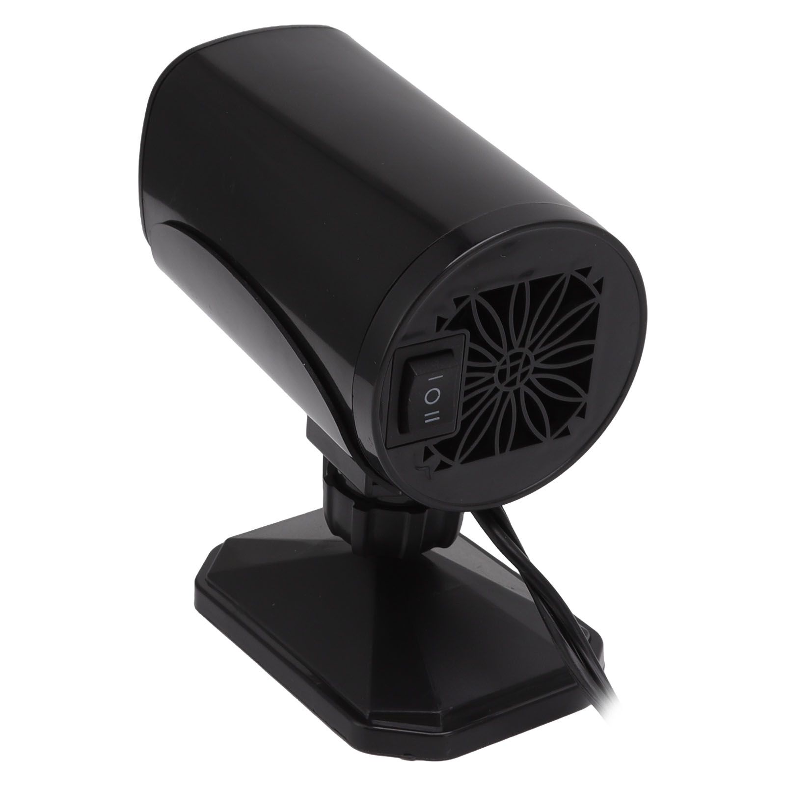 Car Heater Fan 2 in 1 Cooling Heating Car Fan Portable Windshield Defroster Defogger Black 12V - Image 5