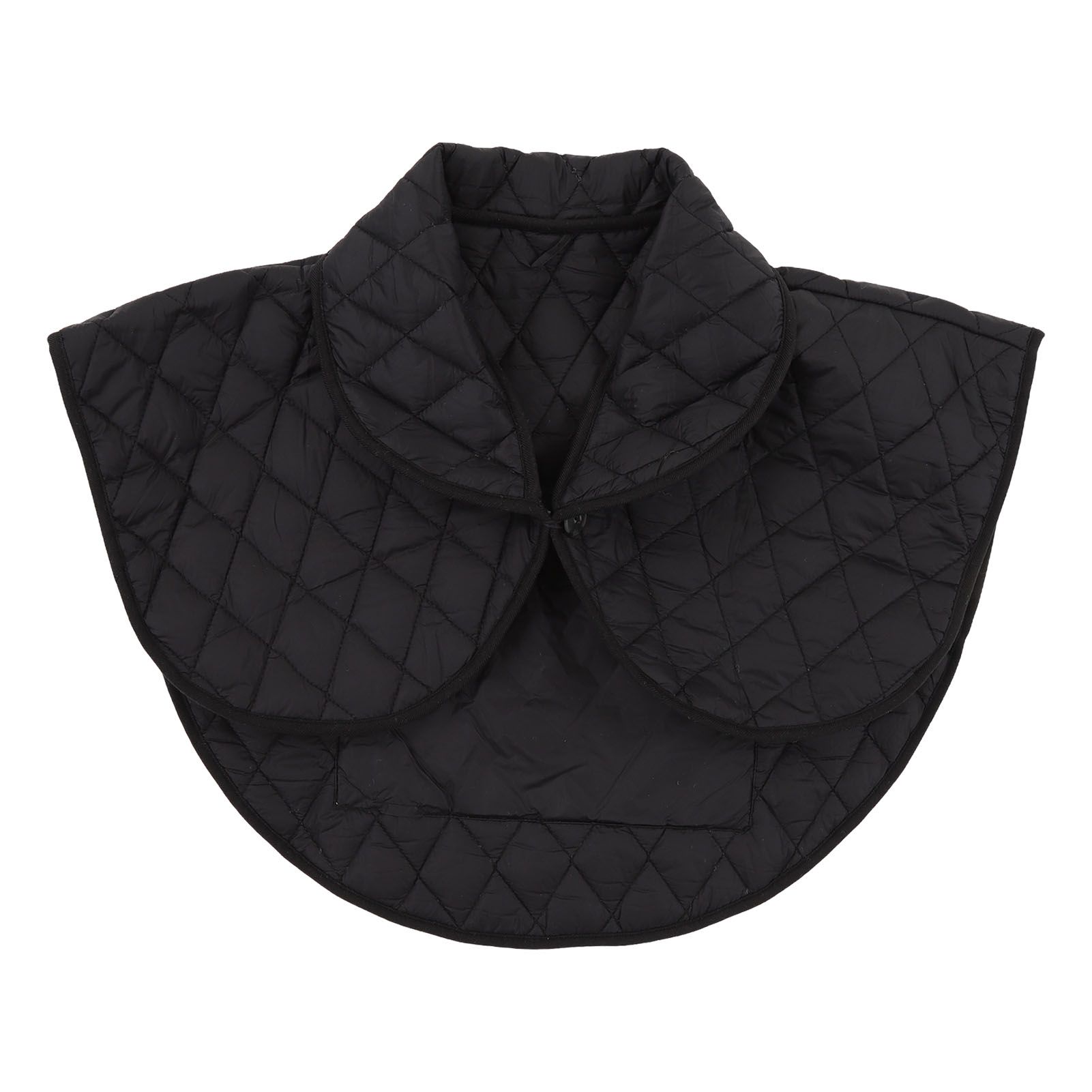 Shoulder Heating Pad Cold Proof Polyester Fiber USB Power Supply Unisex Electric Heated Shawl for Winter Black - Image 2