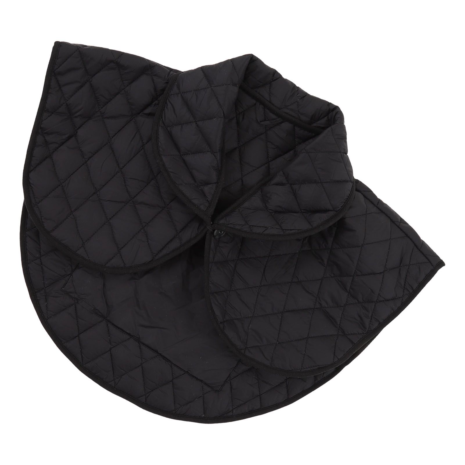 Shoulder Heating Pad Cold Proof Polyester Fiber USB Power Supply Unisex Electric Heated Shawl for Winter Black - Image 5