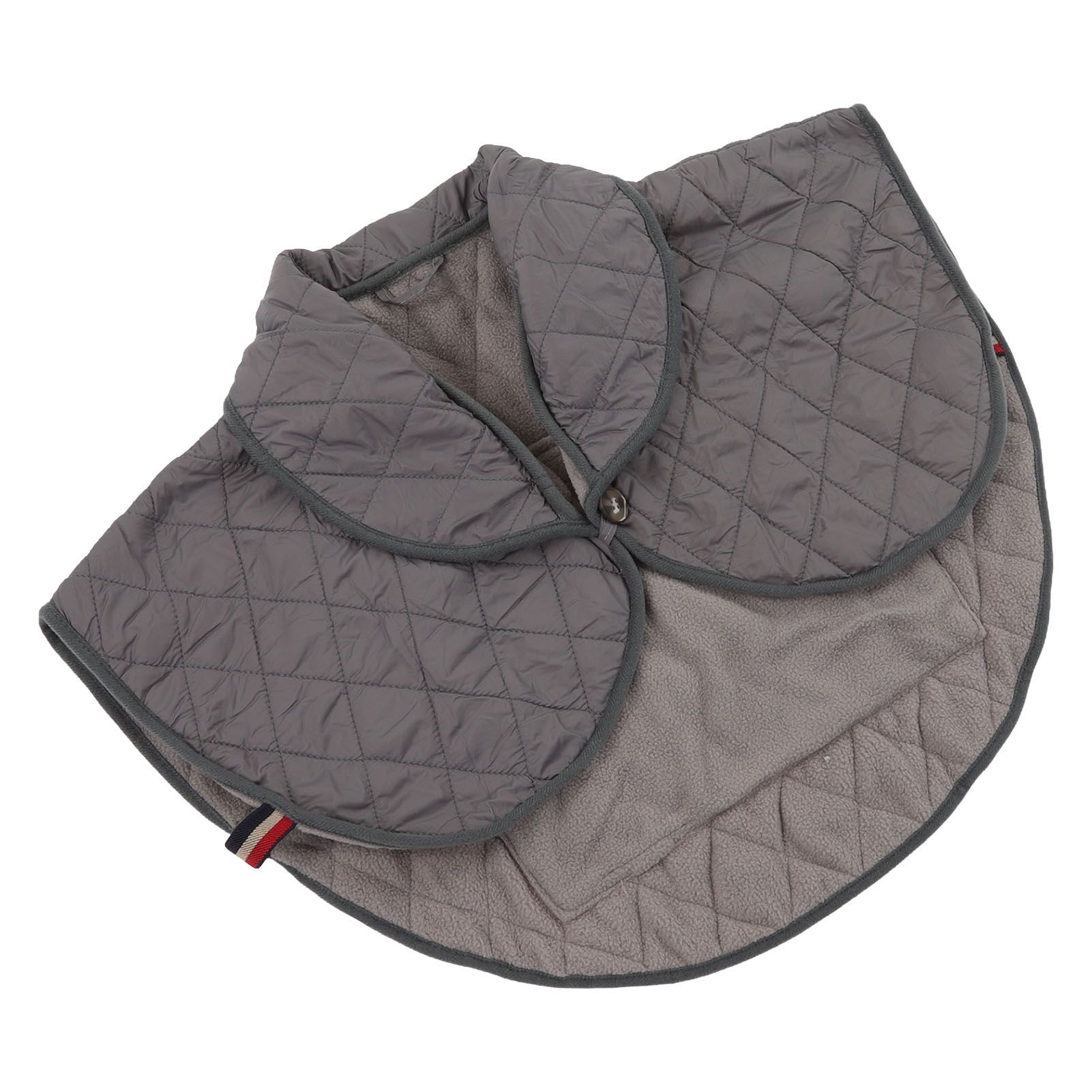 Shoulder Heating Pad Cold Proof Polyester Fiber USB Power Supply Unisex Electric Heated Shawl for Winter Grey - Image 3
