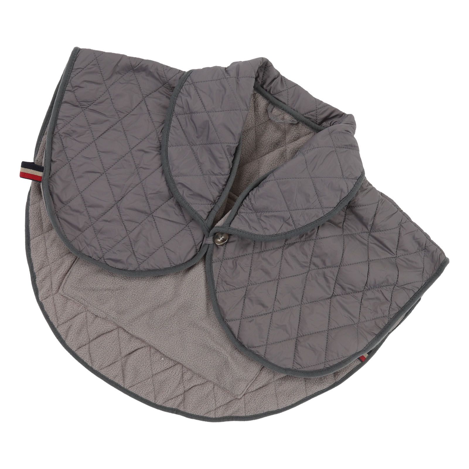 Shoulder Heating Pad Cold Proof Polyester Fiber USB Power Supply Unisex Electric Heated Shawl for Winter Grey - Image 5