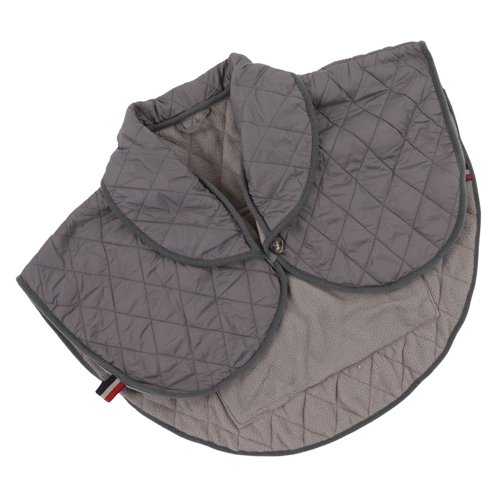 Shoulder Heating Pad Cold Proof Polyester Fiber USB Power Supply Unisex Electric Heated Shawl for Winter Grey - Image 6