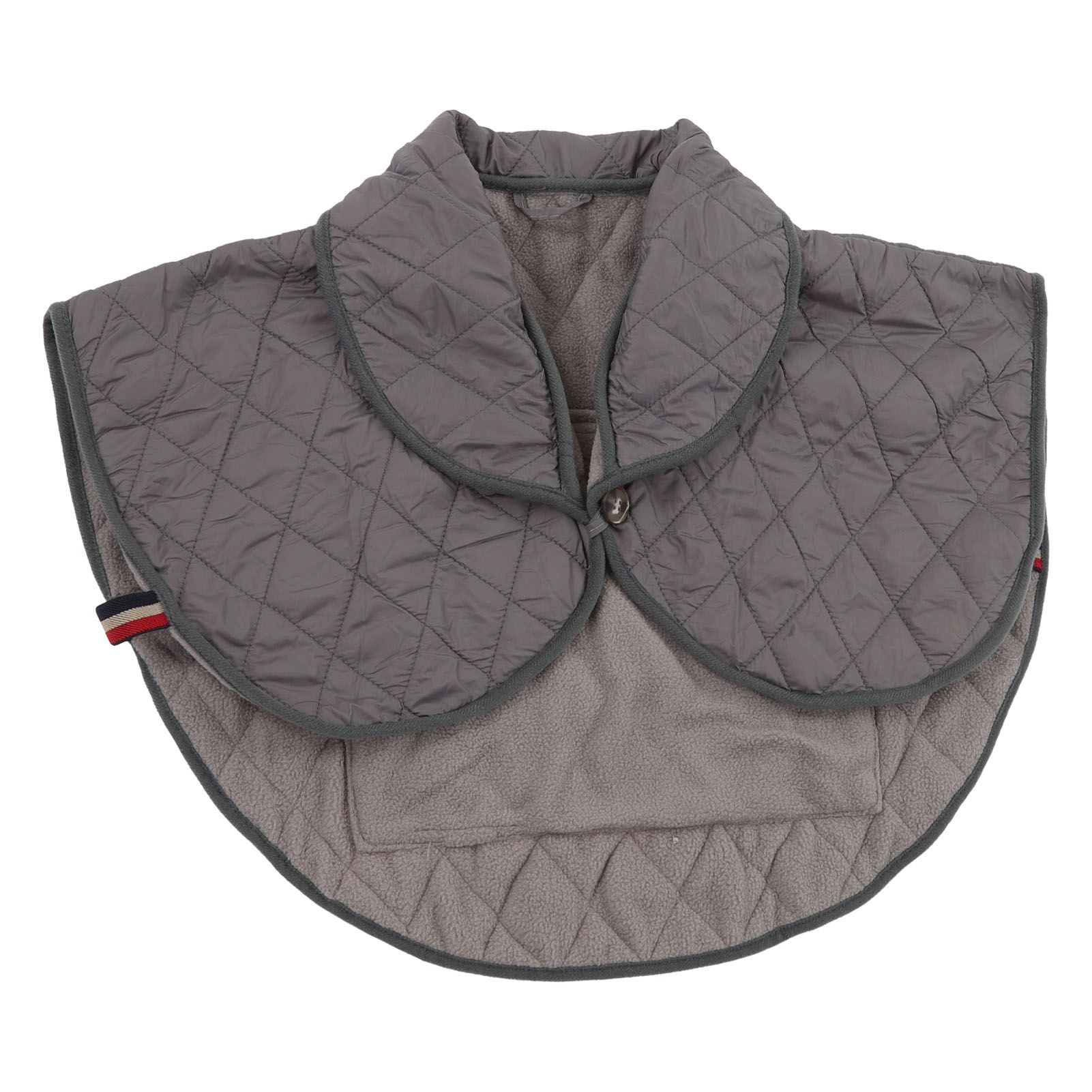 Shoulder Heating Pad Cold Proof Polyester Fiber USB Power Supply Unisex Electric Heated Shawl for Winter Grey - Image 7