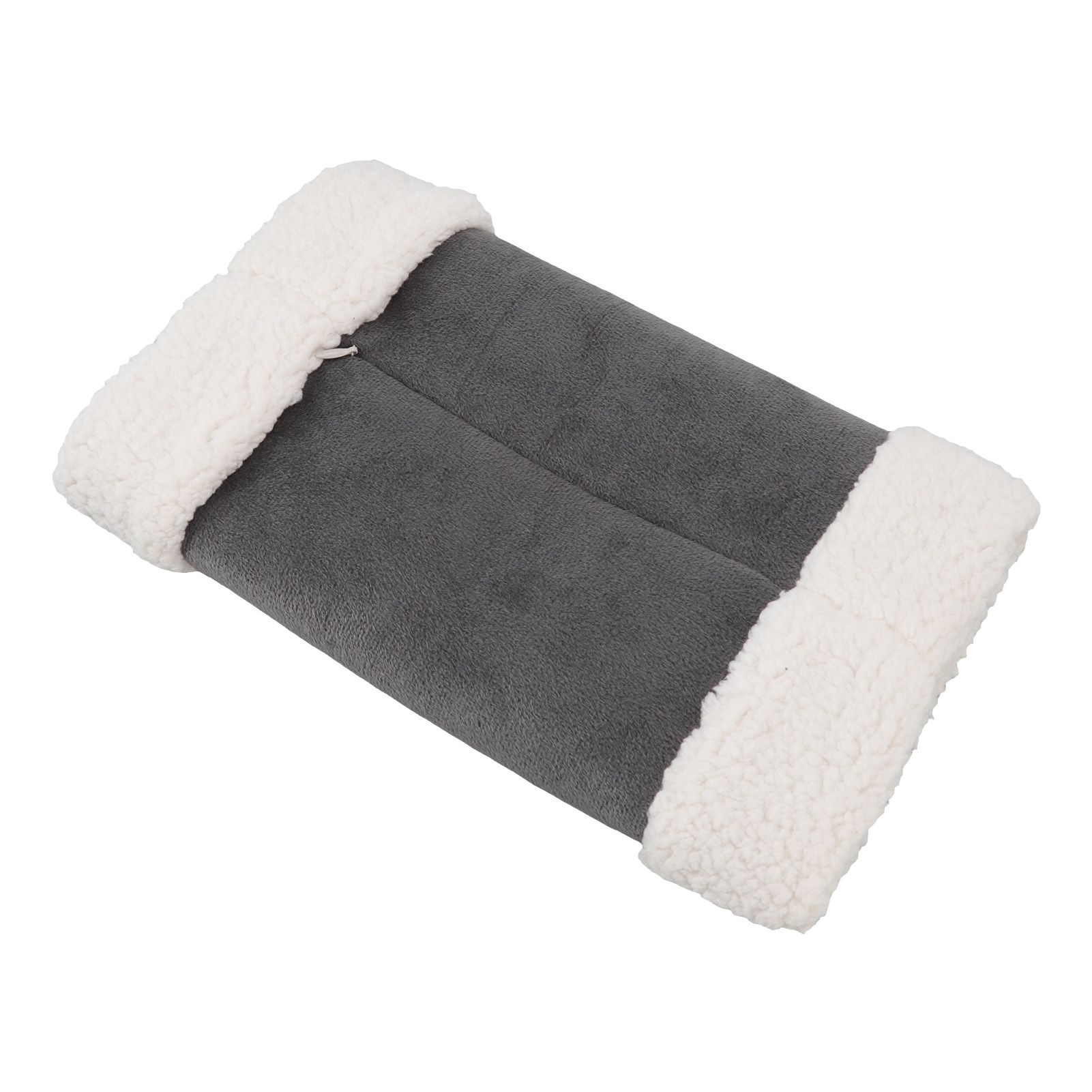 Portable Heated Hand Muff Plush Thickened Heated Hand Warmer Pouch USB Rechargeable Electric Heater for Autumn Winter Warm 10W 5V Gary - Image 4