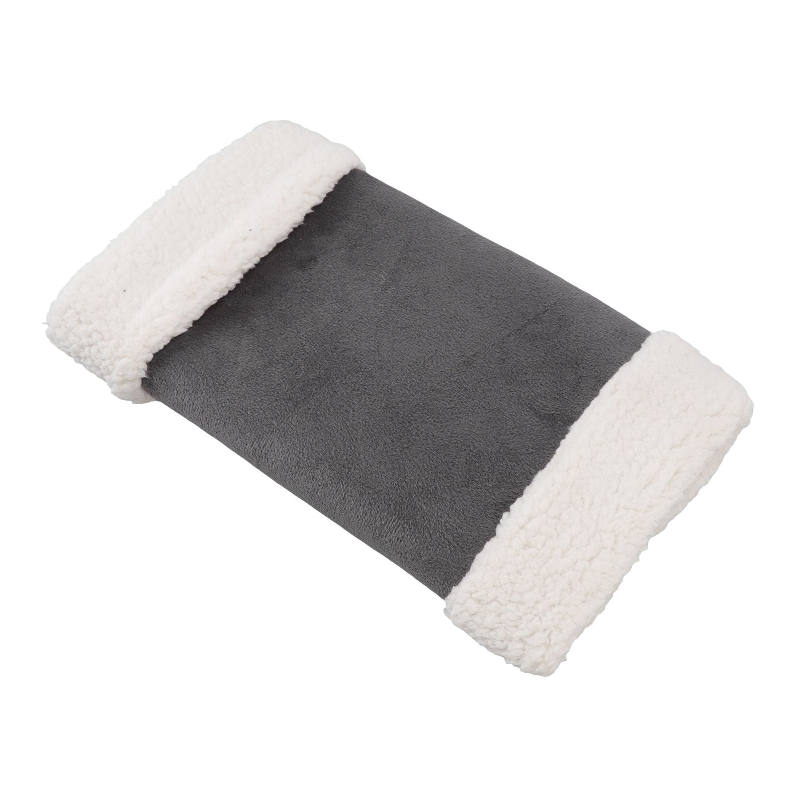 Portable Heated Hand Muff Plush Thickened Heated Hand Warmer Pouch USB Rechargeable Electric Heater for Autumn Winter Warm 10W 5V Gary - Image 7