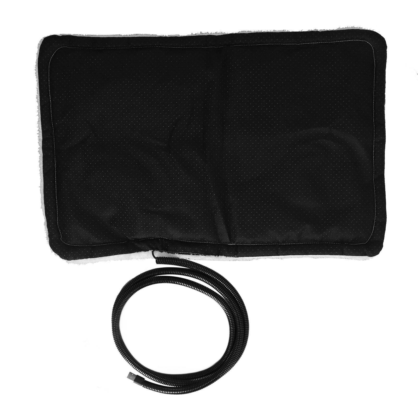 10W 5V Pet Heated Bed USB Interface Electric Bite Resistant Pet Heating Pad for Dogs Cats 75x55x2cm / 29.5x21.7x0.8in - Image 1