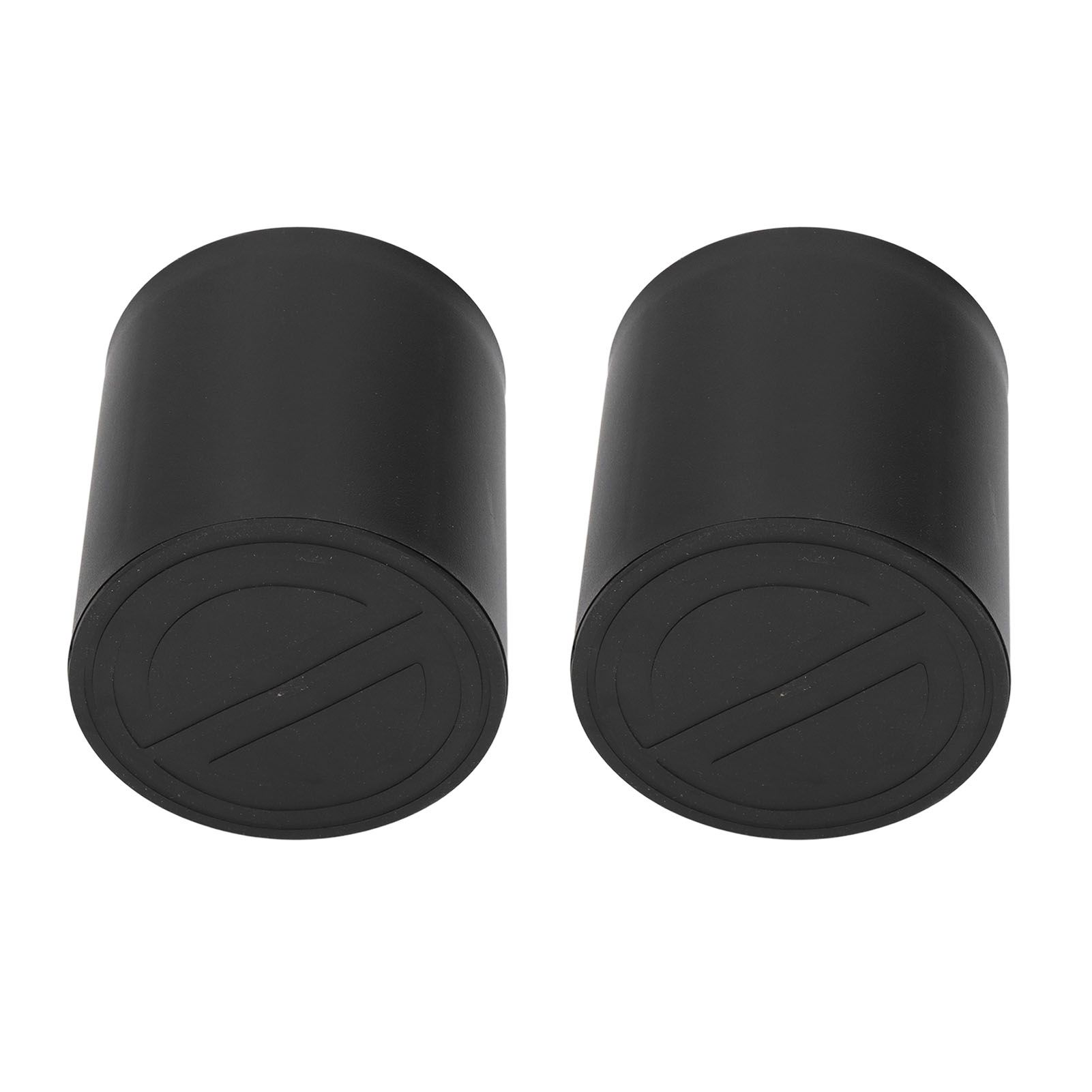 6PCS Furniture Leg Extender Plastic Round 4in Rise Black Furniture Risers for Home Office Sofa - Image 6