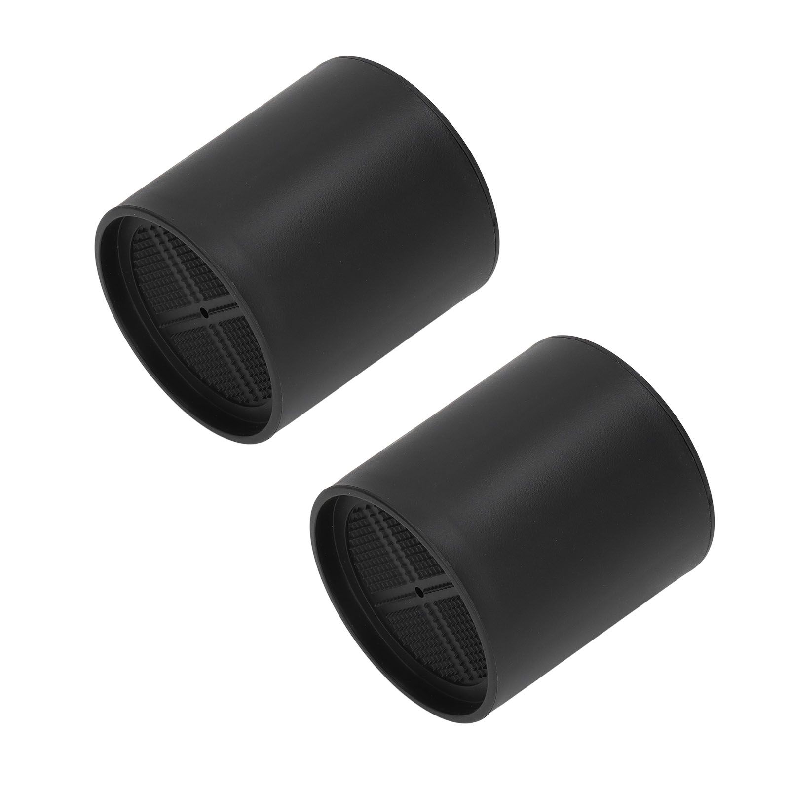 6PCS Furniture Leg Extender Plastic Round 4in Rise Black Furniture Risers for Home Office Sofa - Image 8