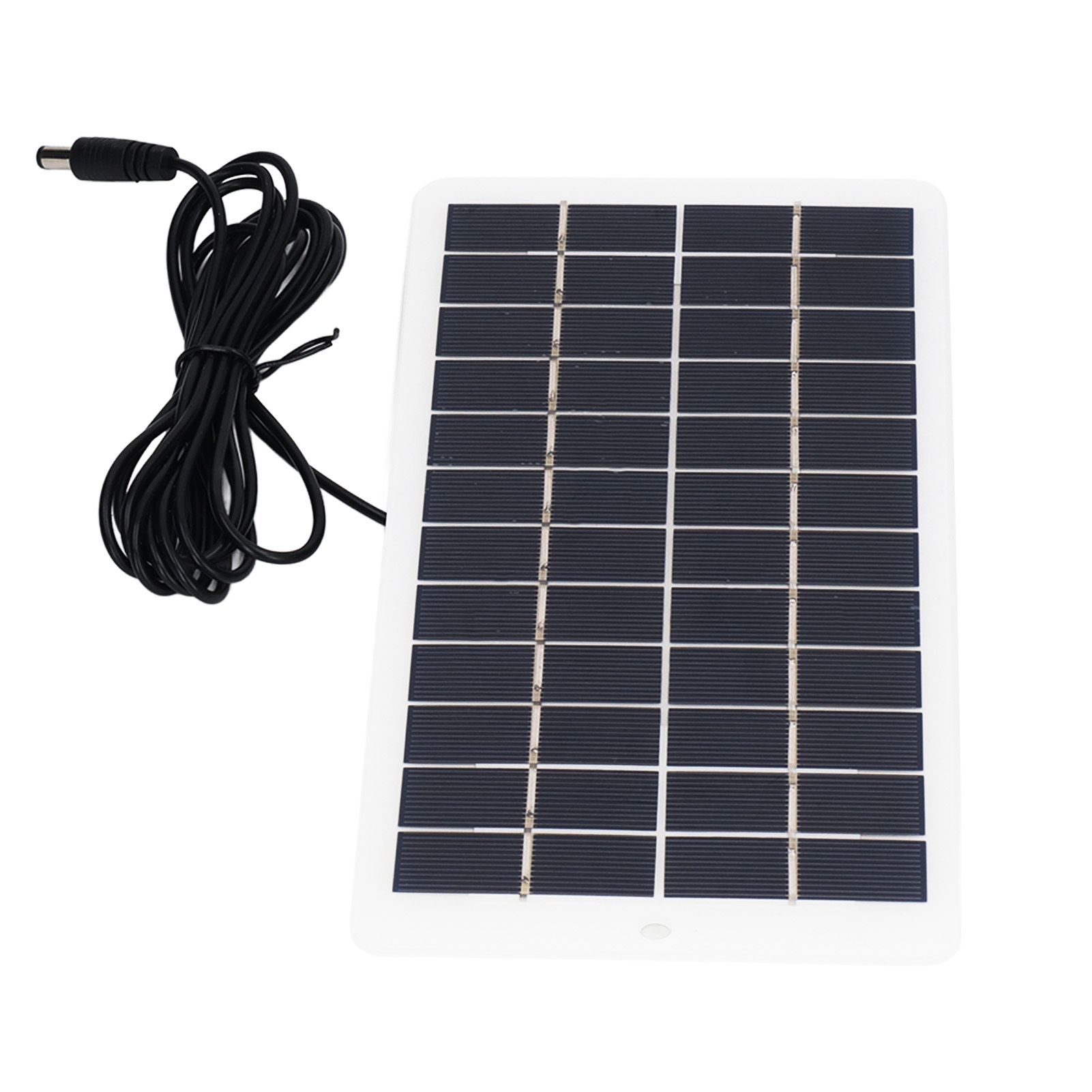 Solar Panel Polysilicon High Light Transmission Portable Solar Cell with DC Interface for 3.7V Battery 5W 12V - Image 8