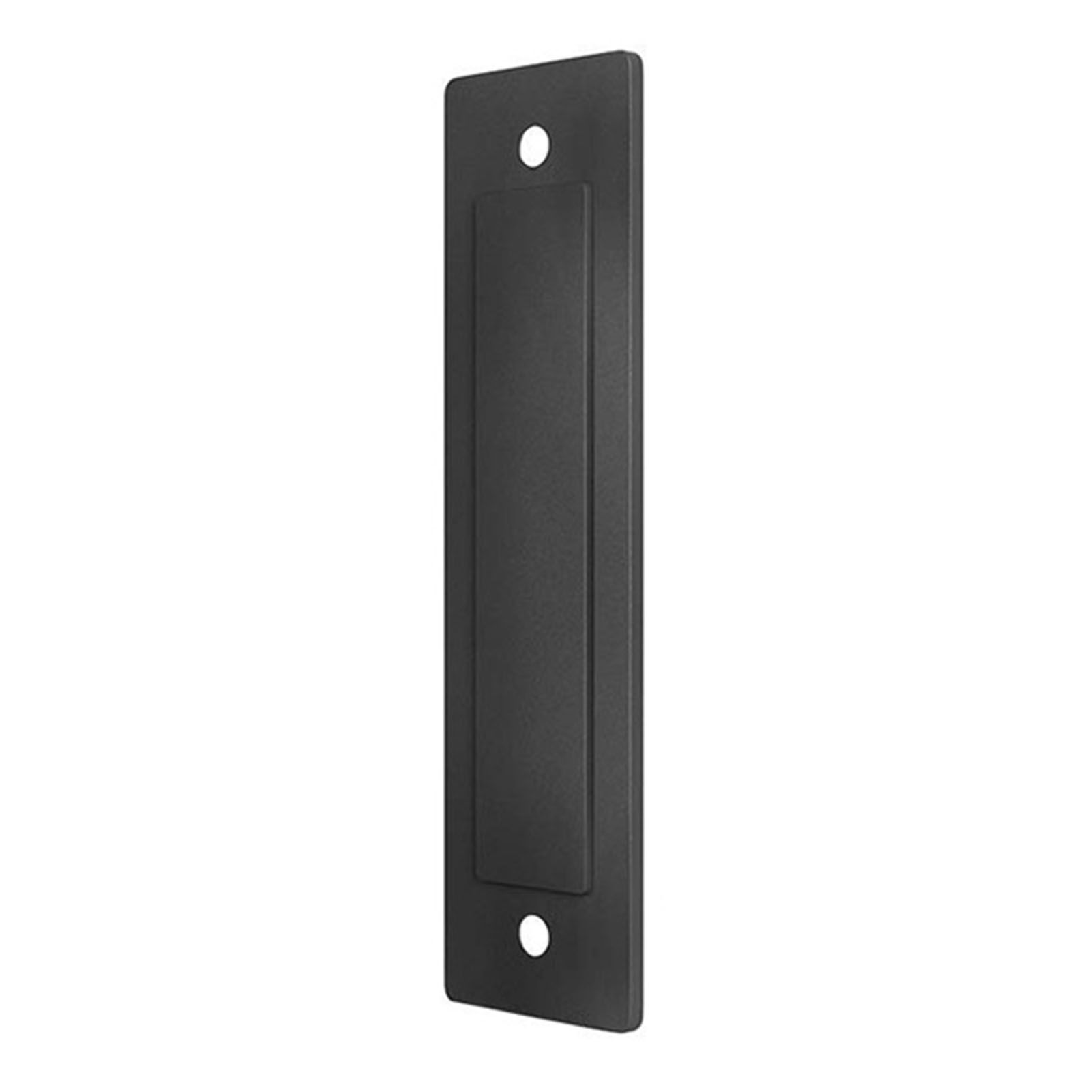 Sliding Barn Door Handle Carbon Steel 4.8mm Thick Double Sided Barn Door Push Pull Handle Black Square Handle - Image 8