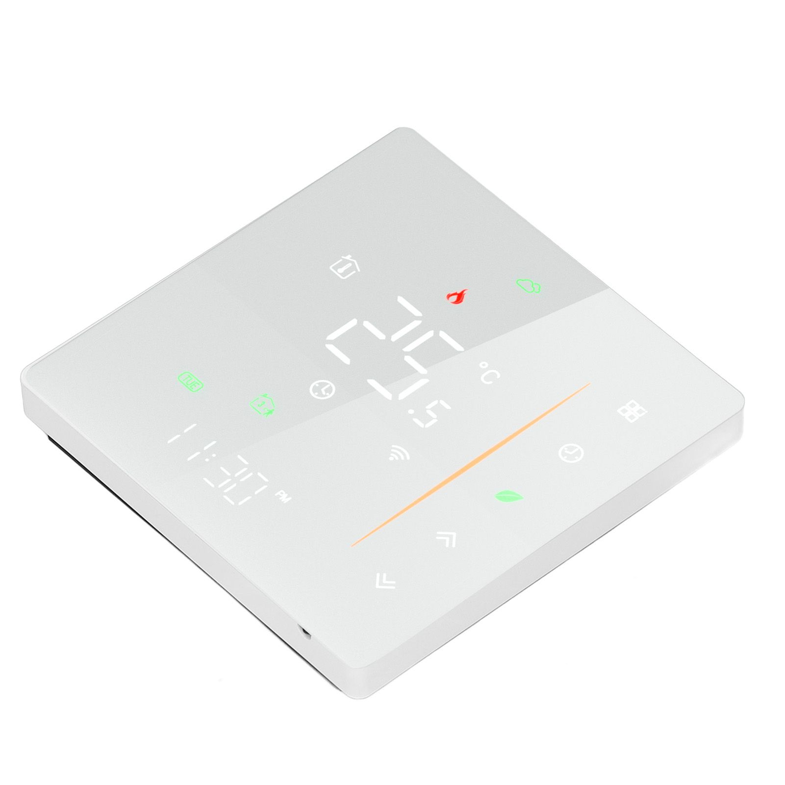Smart Thermostat WiFi Programmable Phone App Control Water Floor Heating Temperature Controller for Tuya AC 95‑240V White - Image 4