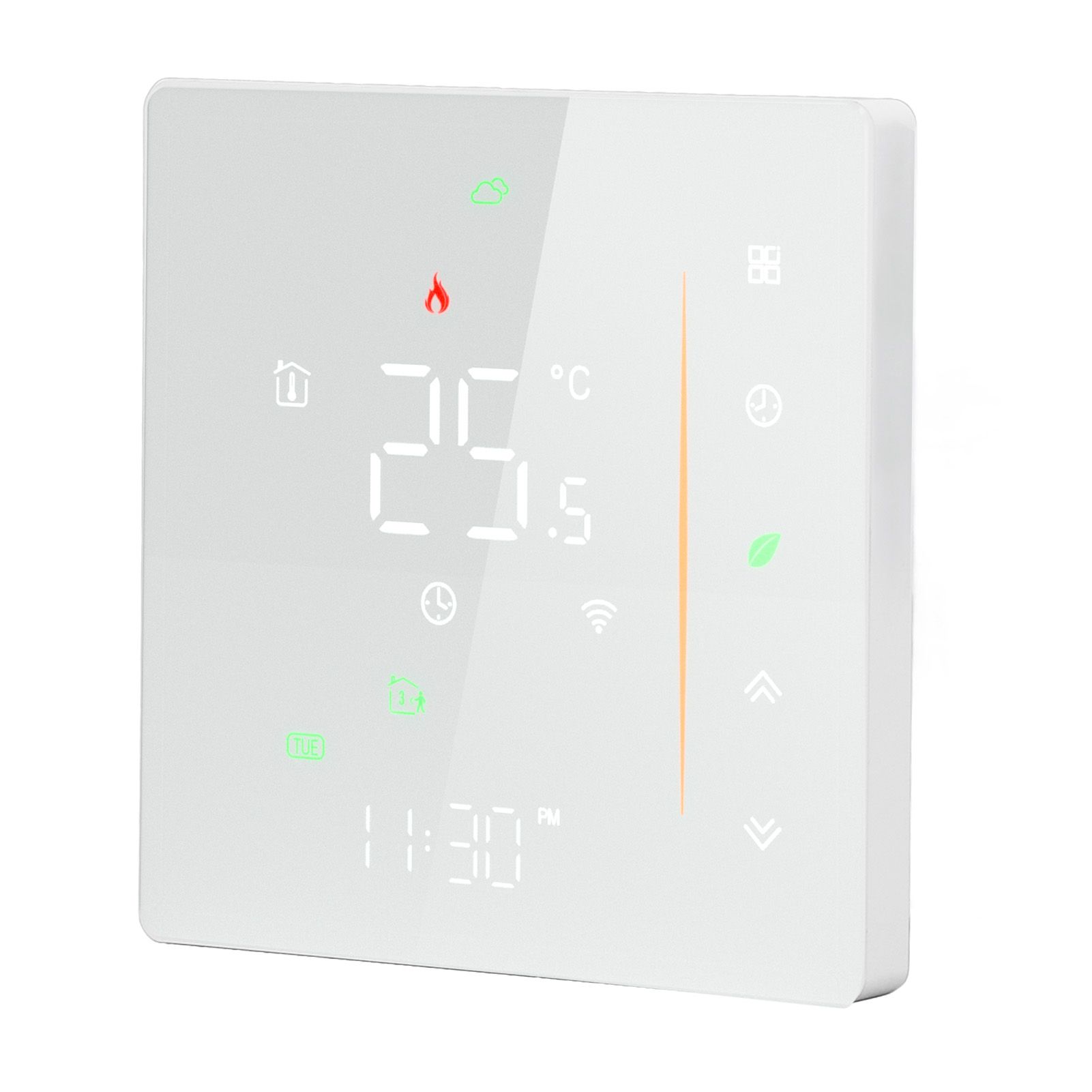Smart Thermostat WiFi Programmable Phone App Control Water Floor Heating Temperature Controller for Tuya AC 95‑240V White - Image 6