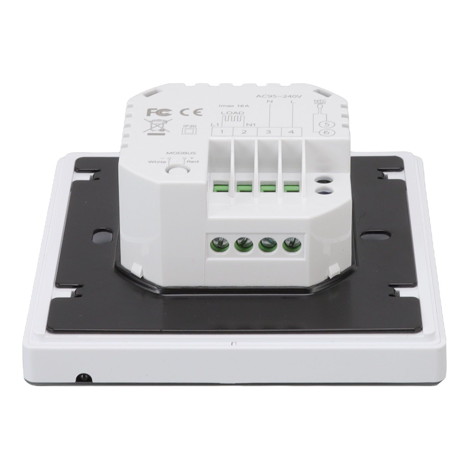 Household Smart Thermostat Programmable App Voice Control Electric Floor Heating Temperature Controller for ZigBee AC 95‑240V White - Image 7
