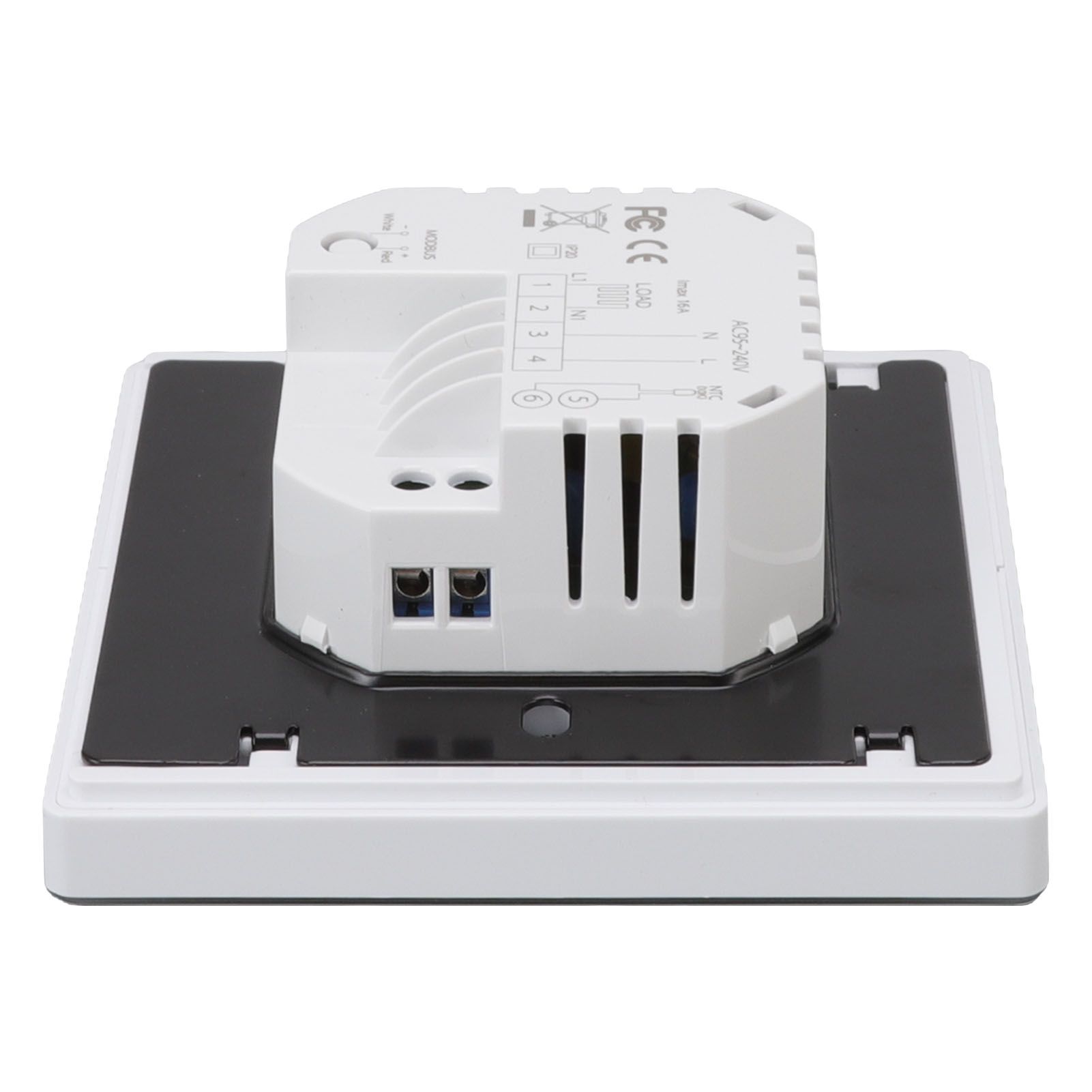 Household Smart Thermostat Programmable App Voice Control Electric Floor Heating Temperature Controller for ZigBee AC 95‑240V White - Image 8