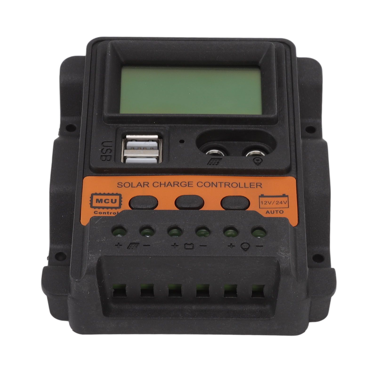12V 24V Dual USB Solar Charge Controller PWM Photovoltaic Solar Panel Charge Regulator with LCD Display 30A - Image 5