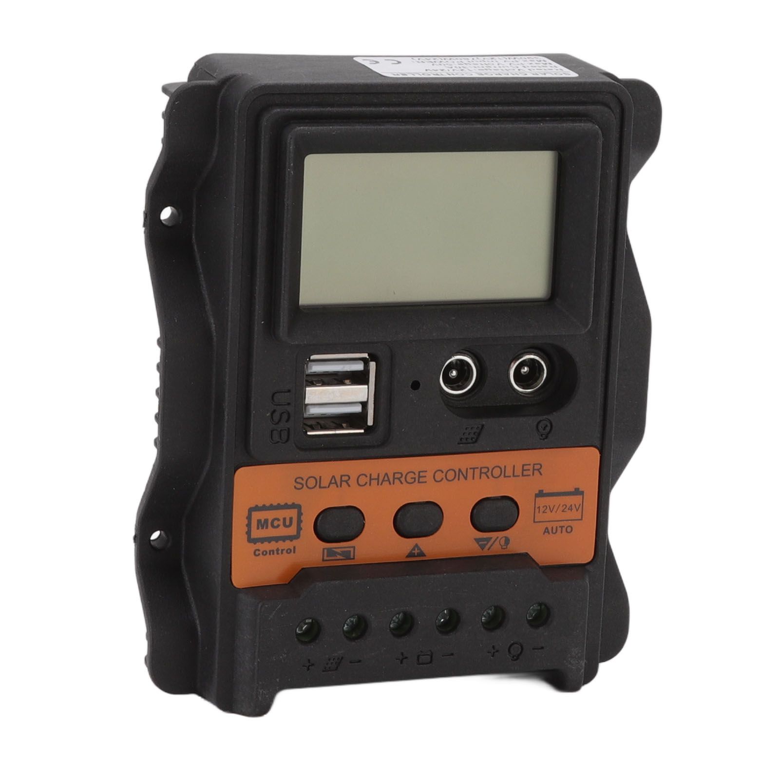 12V 24V Dual USB Solar Charge Controller PWM Photovoltaic Solar Panel Charge Regulator with LCD Display 30A - Image 6