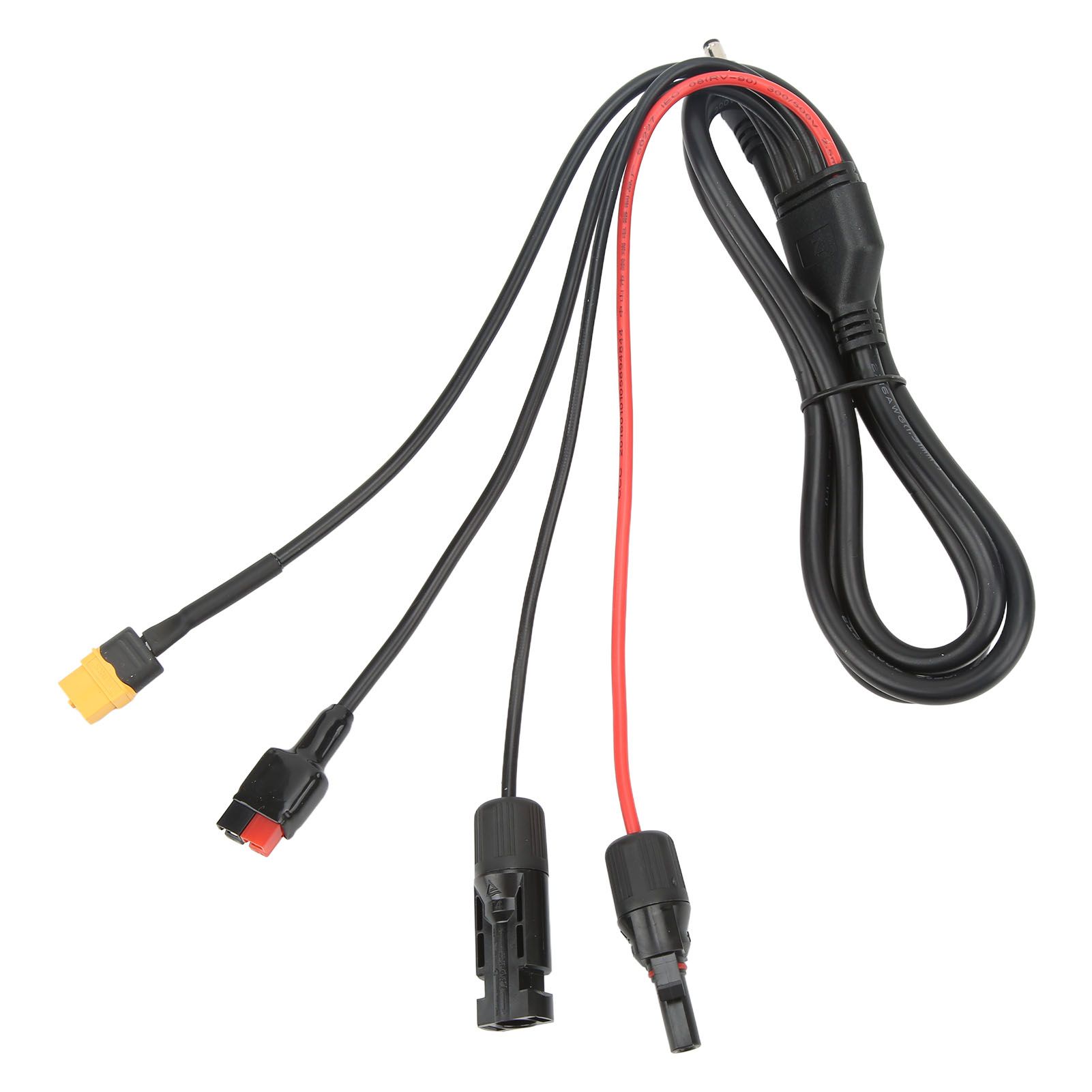 1 to 4 Solar Panel Plug to DC 5.5x2.1mm Adapter Extension Power Cable Solar Panel Charger Connecting Cable - Image 8