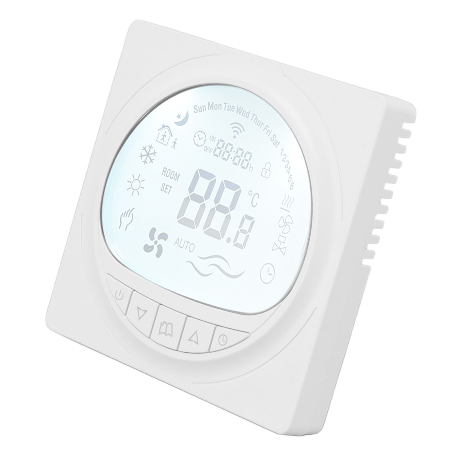 Floor Heating Thermostat Programmable Large LCD Display Plumbing Temperature Controller with 485 Communication 220V - Image 2