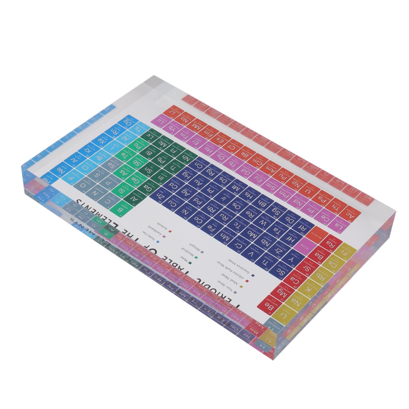 Educational Periodic Table Decoration Safe Odorless Modern Acrylic Periodic Table Elements for Home School Large Size - Image 3