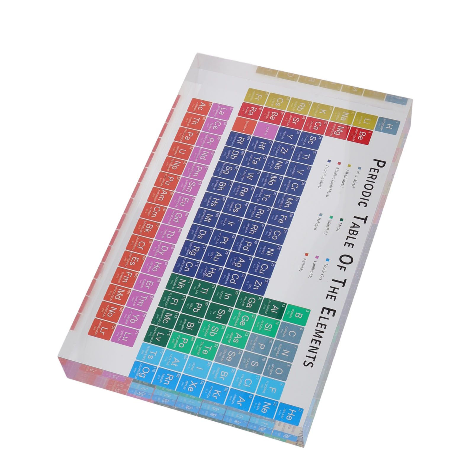 Educational Periodic Table Decoration Safe Odorless Modern Acrylic Periodic Table Elements for Home School Large Size - Image 8