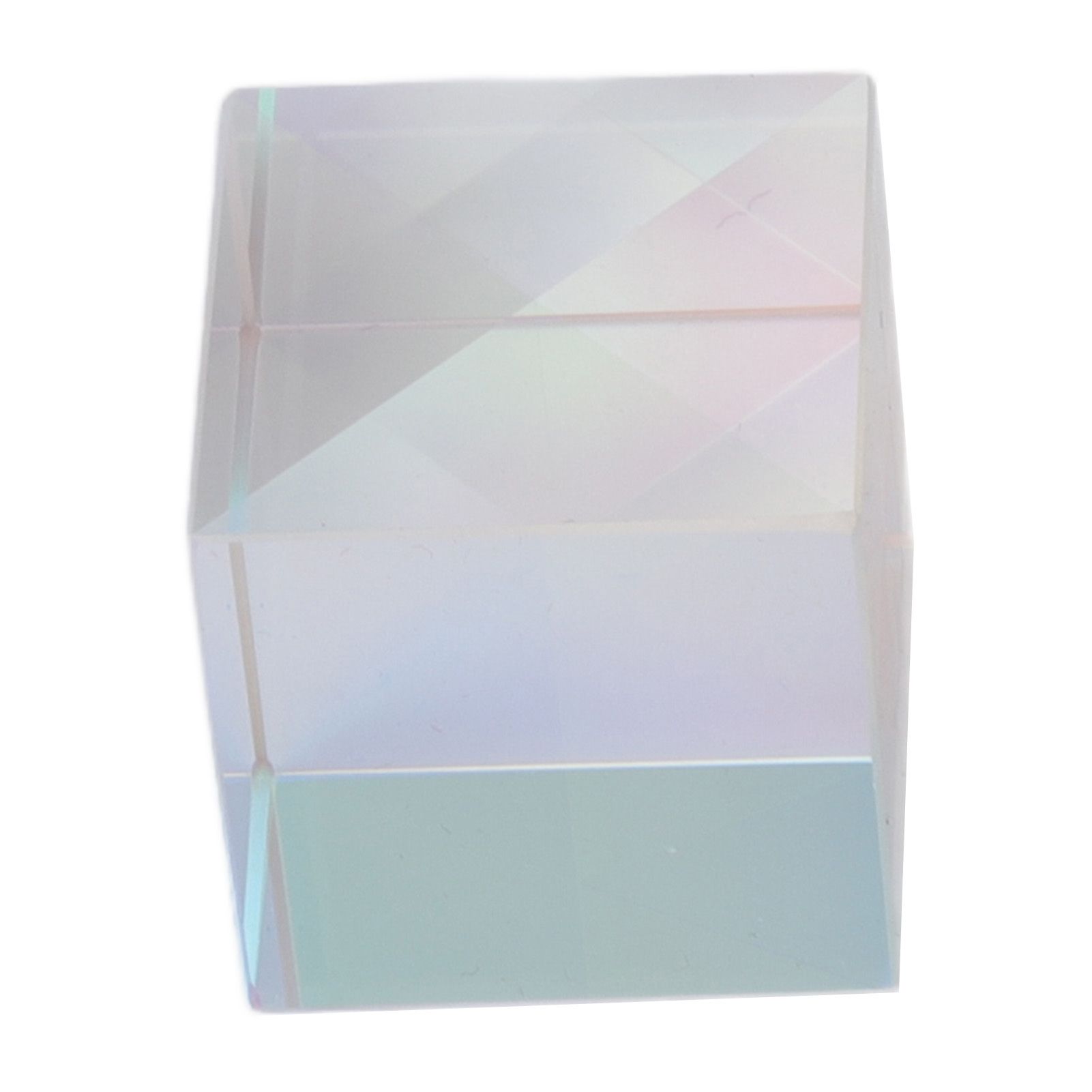 Prism Cube Optical Glass RGB Dispersion Color Cube Sun Catcher X Cube Prism Birthday Gift 20x20x20mm/0.8x0.8x0.8in - Image 3