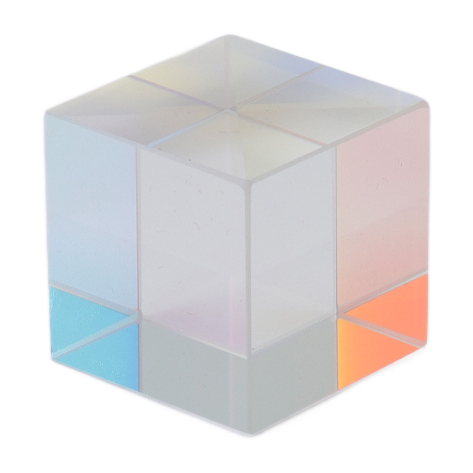 Prism Cube Optical Glass RGB Dispersion Color Cube Sun Catcher X Cube Prism Birthday Gift 20x20x20mm/0.8x0.8x0.8in - Image 7