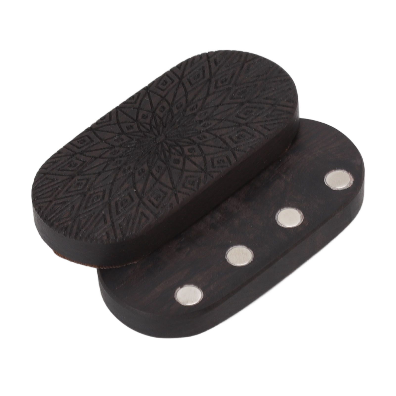 Ebony Magnetic Push Slider Toy Anti Stress Adults Hardwood Push Slider Stress Relief Sensory Toys Autism ADHD Unlimited Sunflower - Image 7