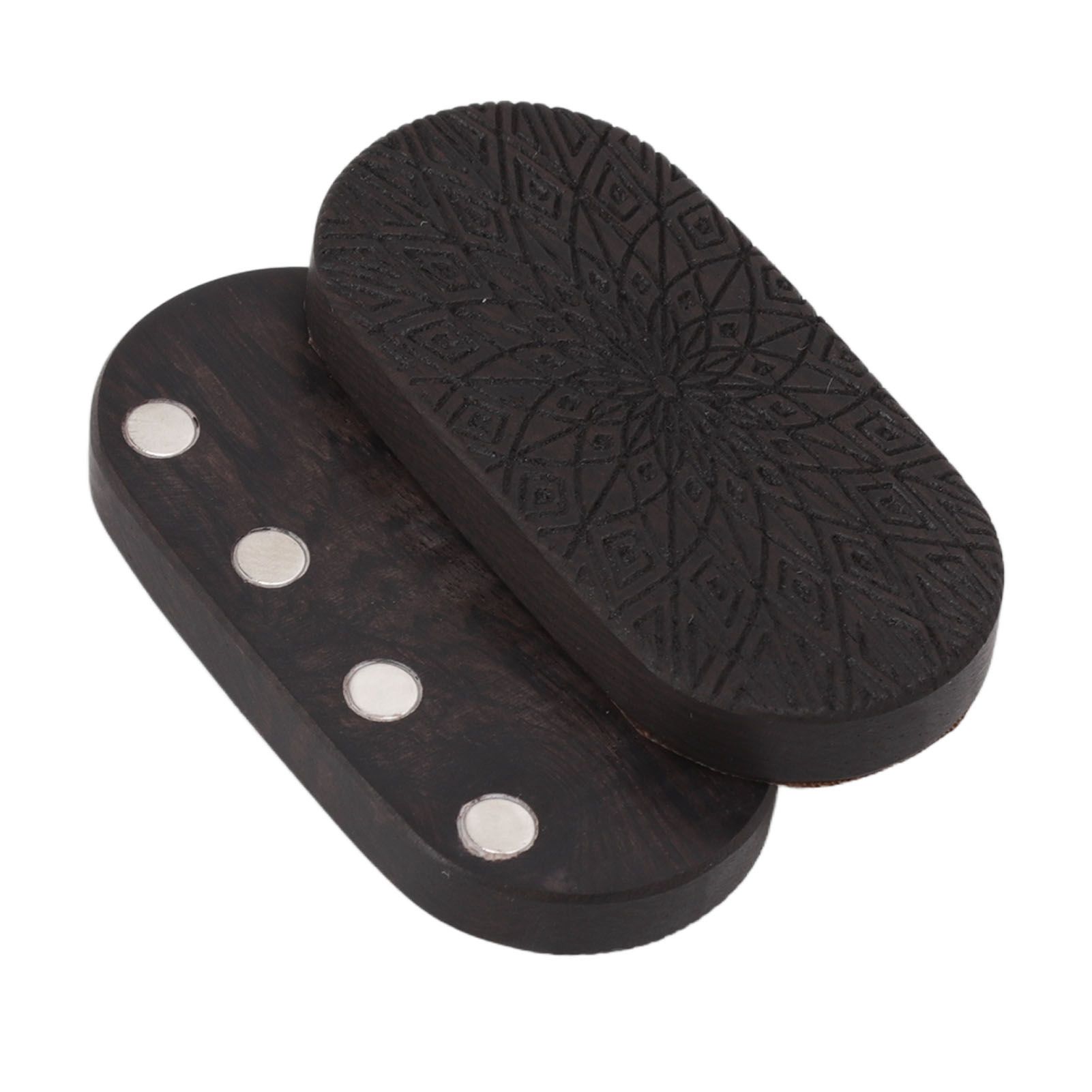 Ebony Magnetic Push Slider Toy Anti Stress Adults Hardwood Push Slider Stress Relief Sensory Toys Autism ADHD Unlimited Sunflower - Image 8