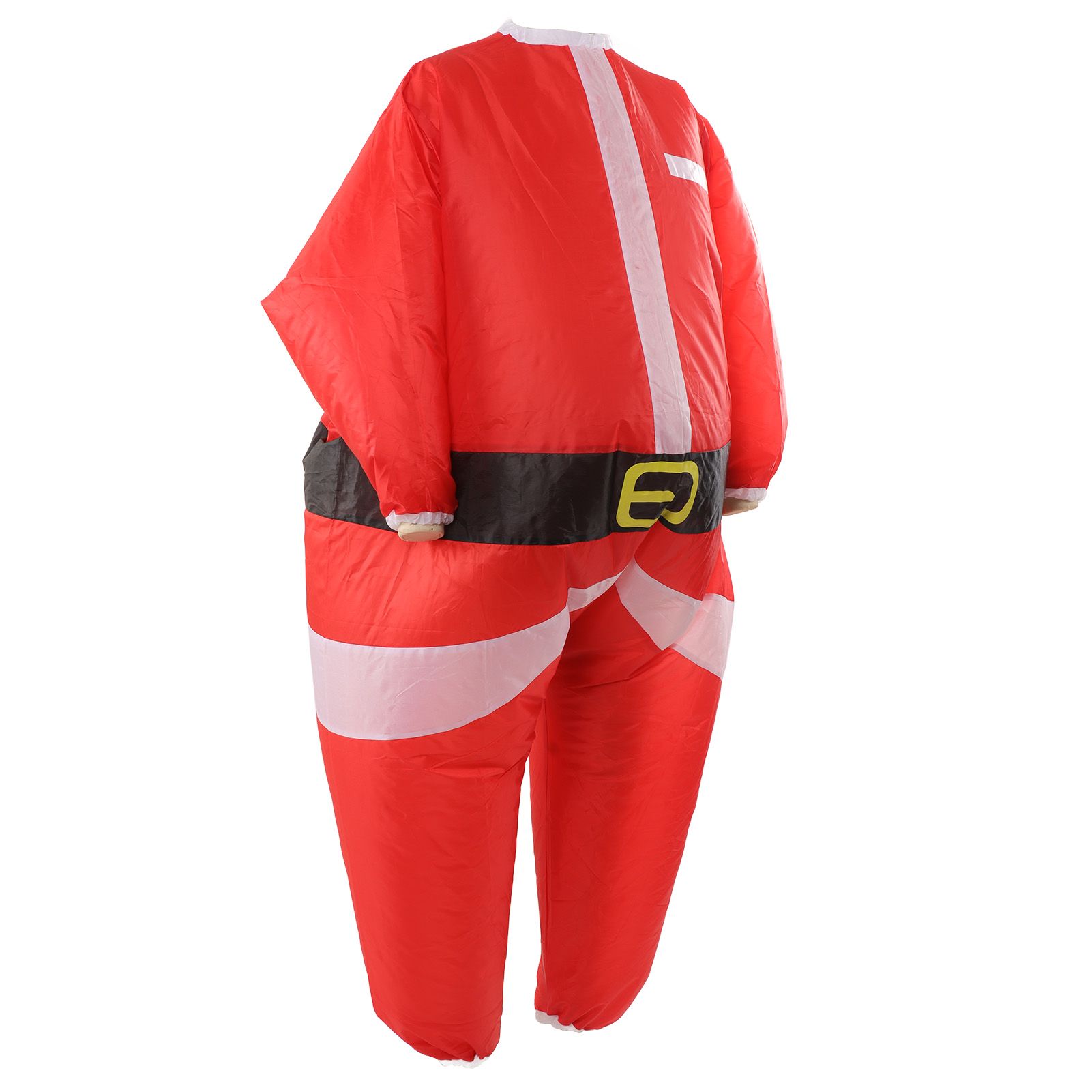 Inflatable Santa Suit Vivid Colors Battery Powered Inflator Polyester Inflatable Christmas Suit for 5.2 to 6.1ft Tall - Image 3