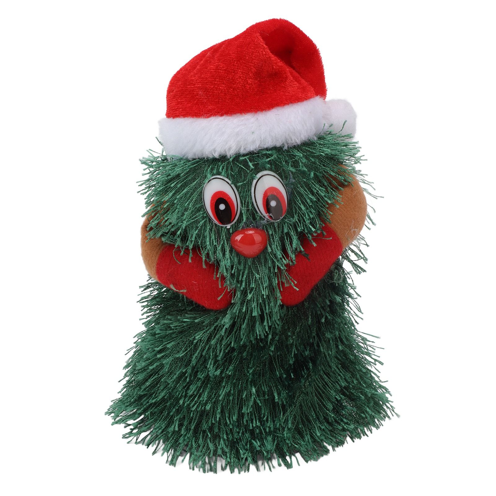 Tabletop Christmas Tree Musical Rotatable Cute Plant Shape Christmas Tree Figurine Decoration - Image 3