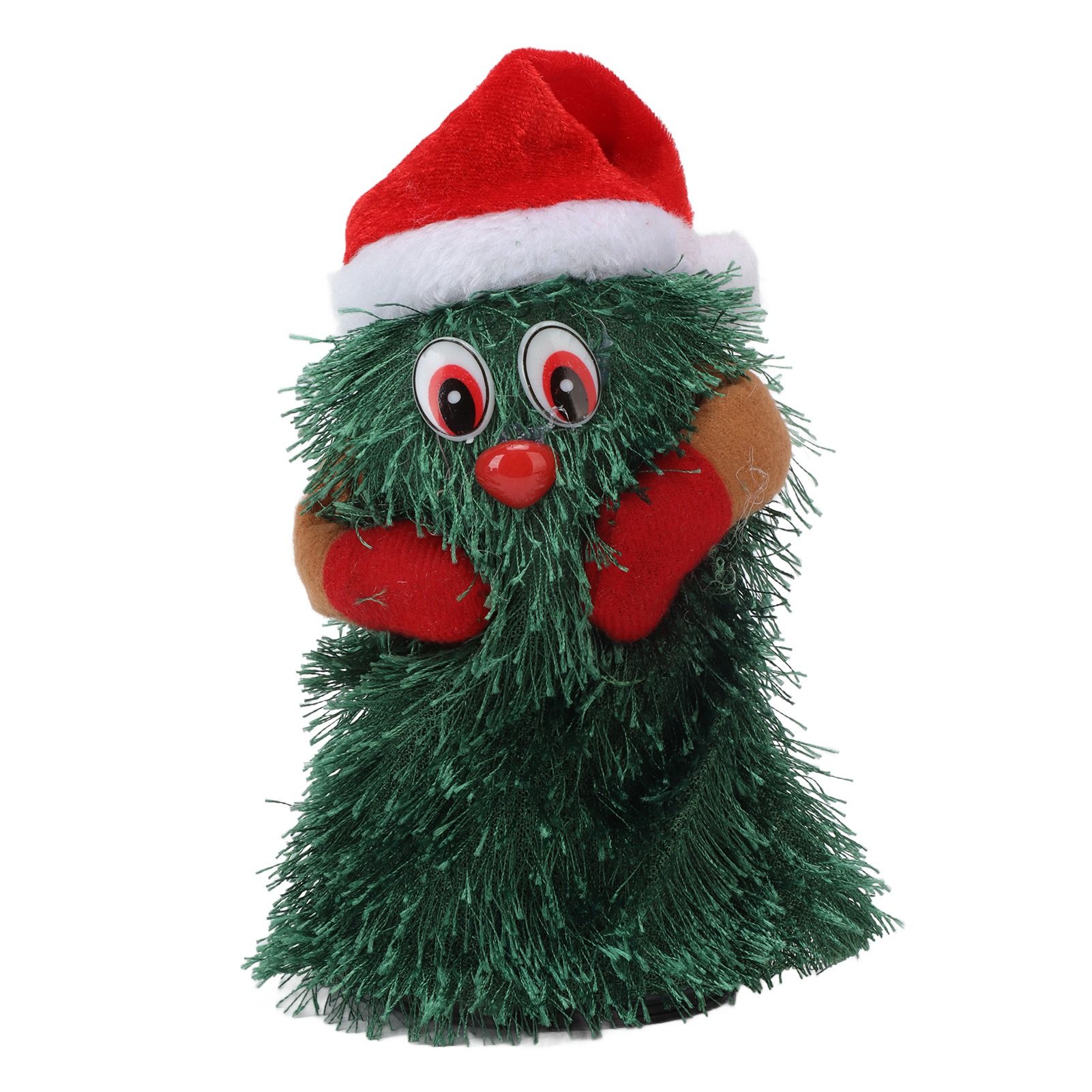 Tabletop Christmas Tree Musical Rotatable Cute Plant Shape Christmas Tree Figurine Decoration - Image 6