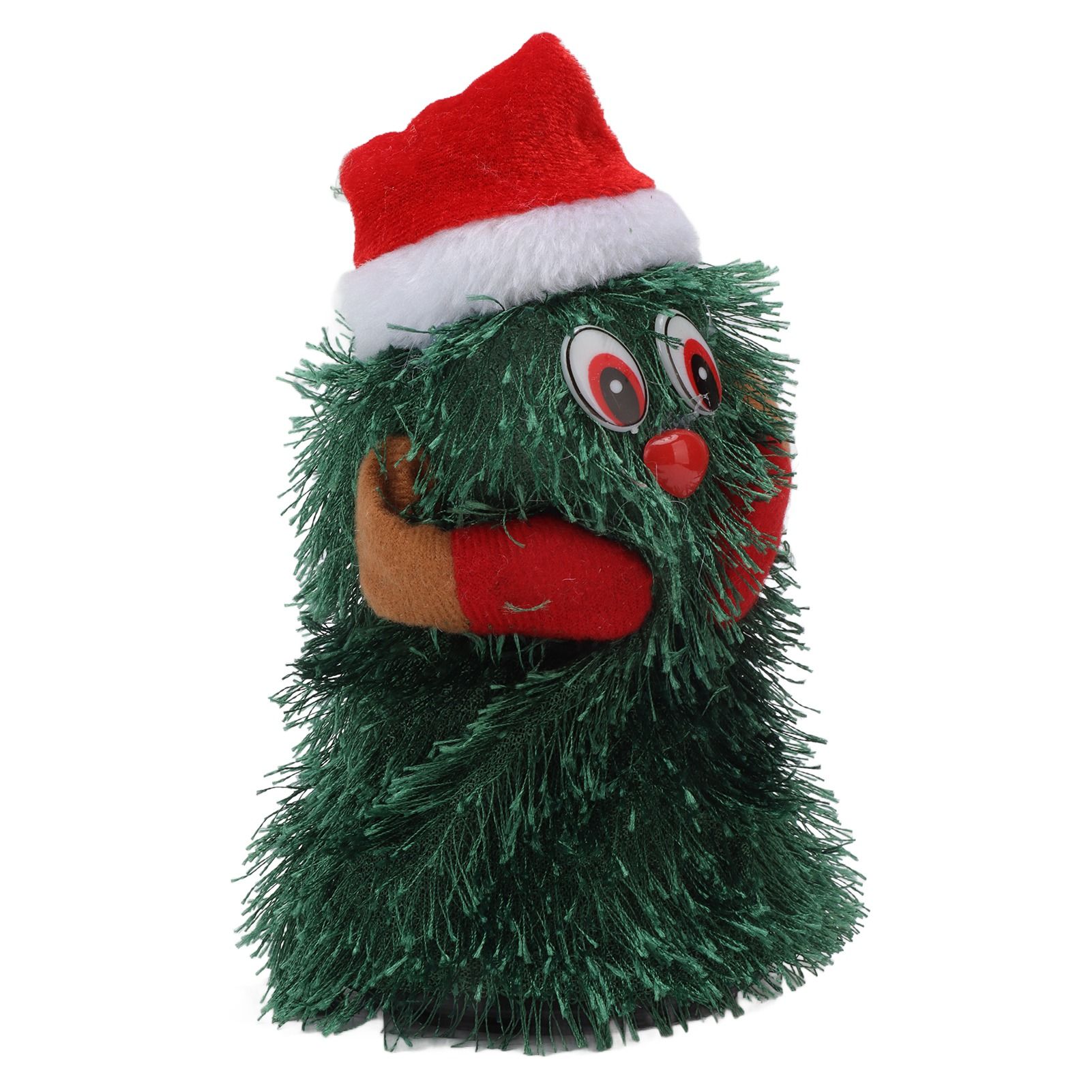 Tabletop Christmas Tree Musical Rotatable Cute Plant Shape Christmas Tree Figurine Decoration - Image 8
