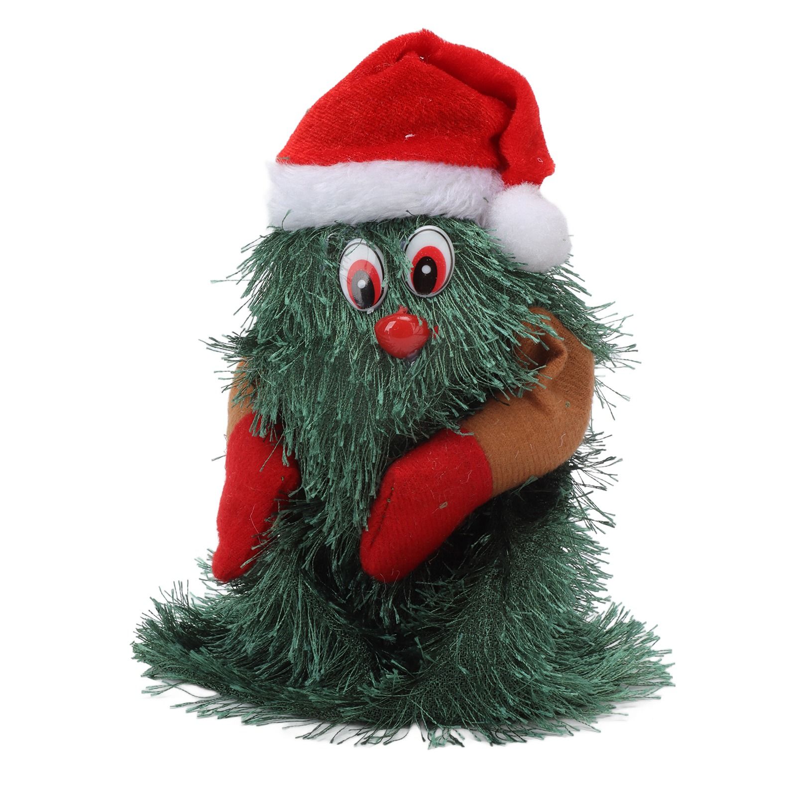 Tabletop Christmas Tree Musical Rotatable Cute Plant Shape Christmas Tree Figurine Decoration - Image 2