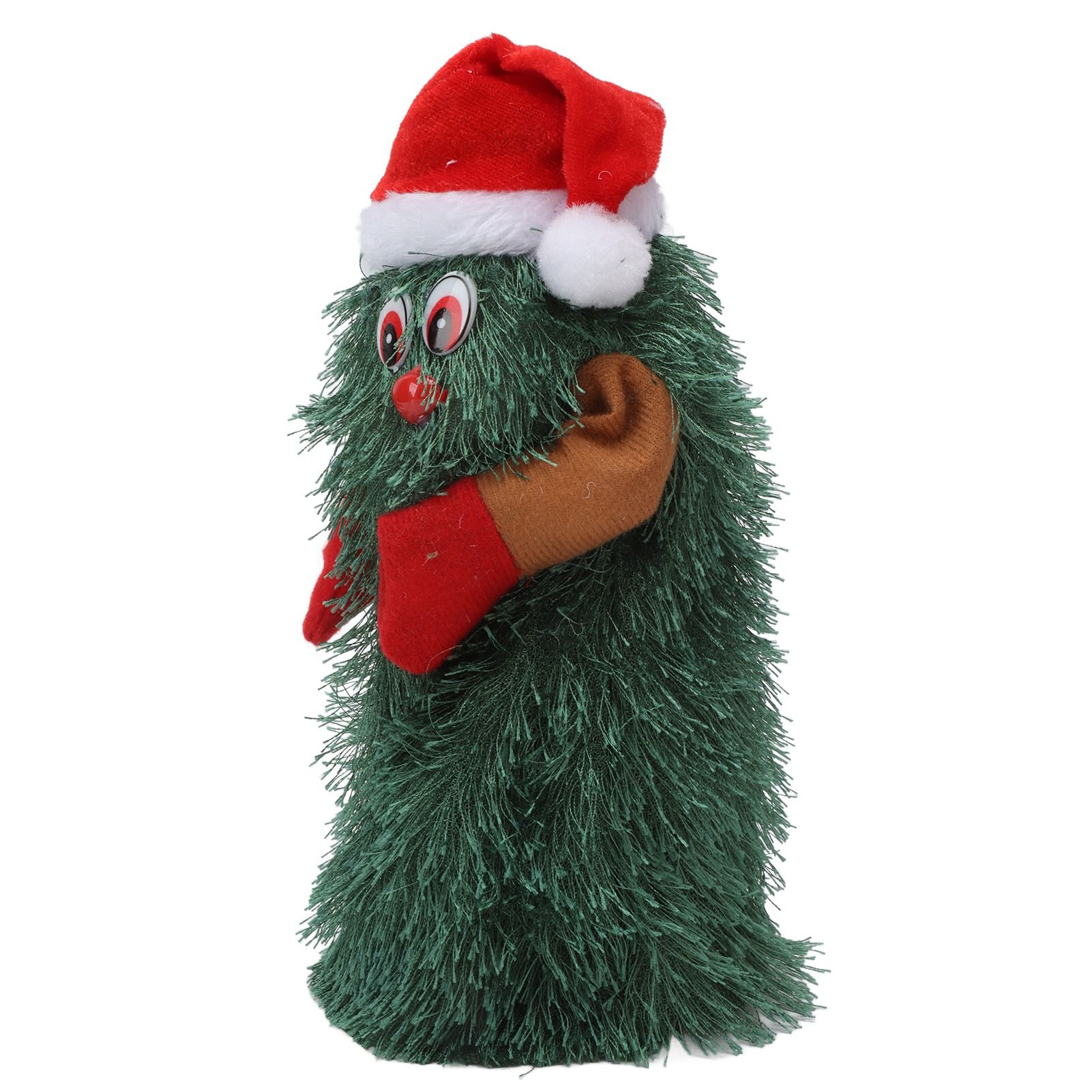 Tabletop Christmas Tree Musical Rotatable Cute Plant Shape Christmas Tree Figurine Decoration - Image 3