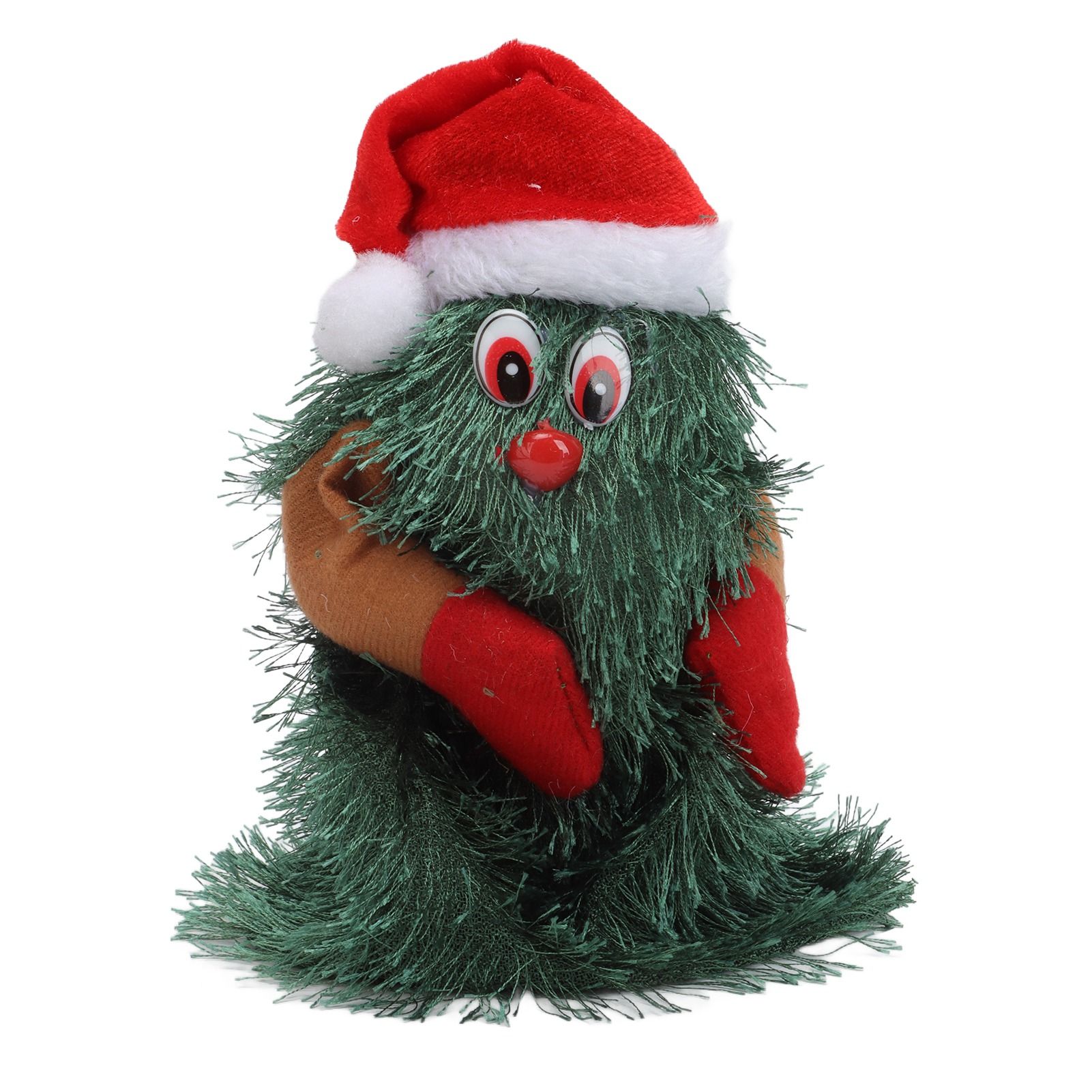 Tabletop Christmas Tree Musical Rotatable Cute Plant Shape Christmas Tree Figurine Decoration - Image 4