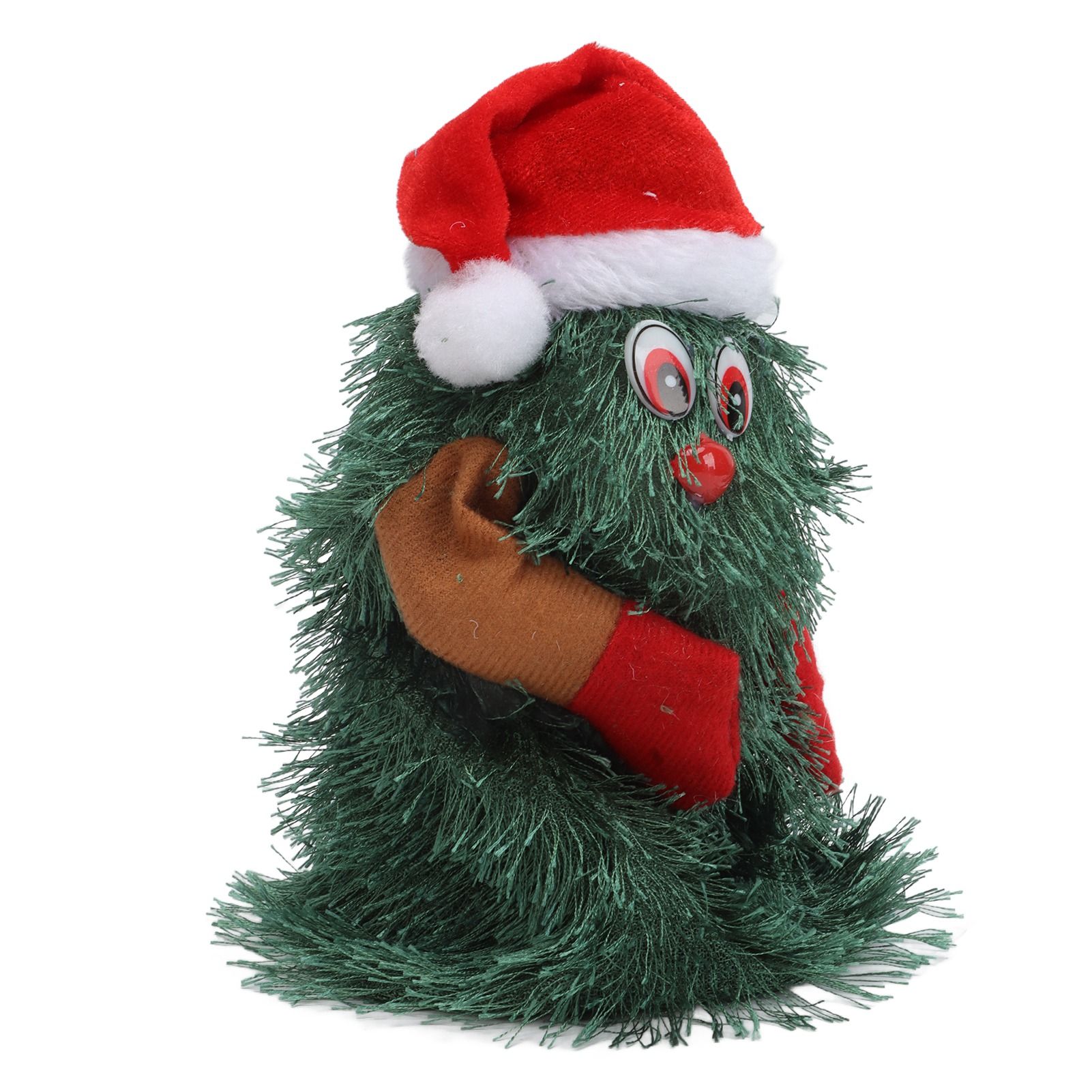 Tabletop Christmas Tree Musical Rotatable Cute Plant Shape Christmas Tree Figurine Decoration - Image 5