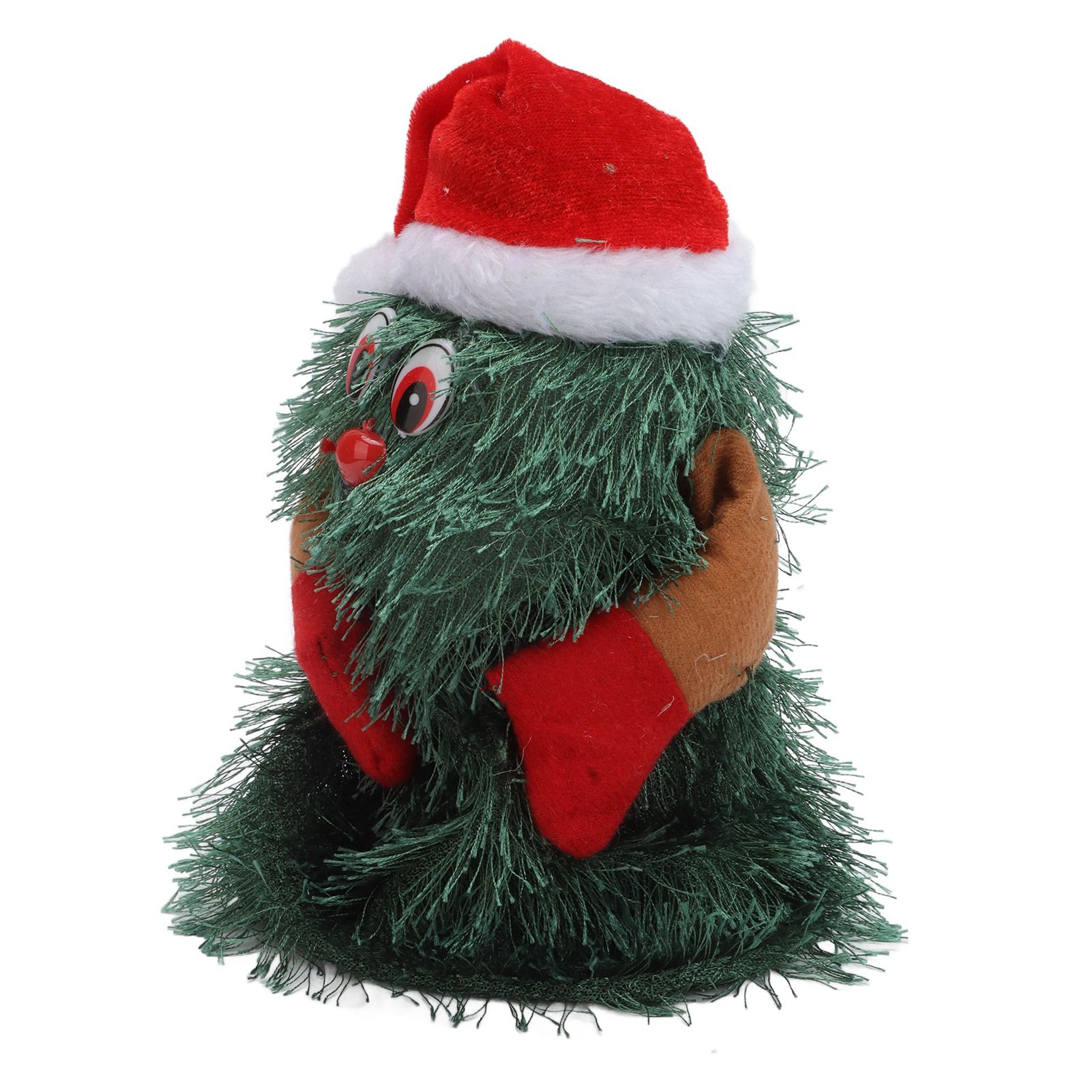 Tabletop Christmas Tree Musical Rotatable Cute Plant Shape Christmas Tree Figurine Decoration - Image 6