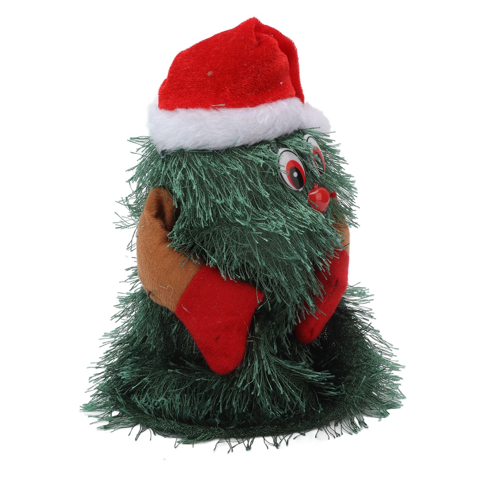 Tabletop Christmas Tree Musical Rotatable Cute Plant Shape Christmas Tree Figurine Decoration - Image 7