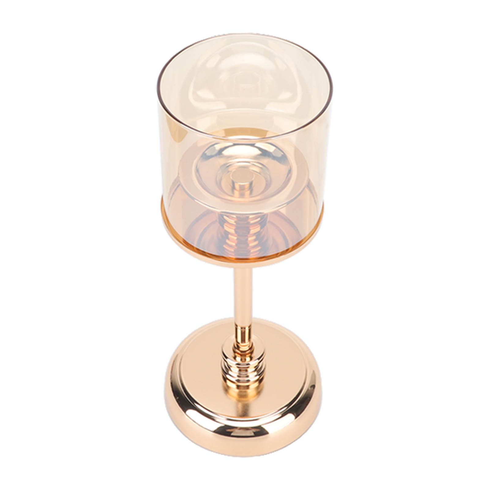 Light Luxury French Candlestick Ornament Table Candle Holder Romantic Candlelight Dinner Decorative Props Champagne Gold - Image 4