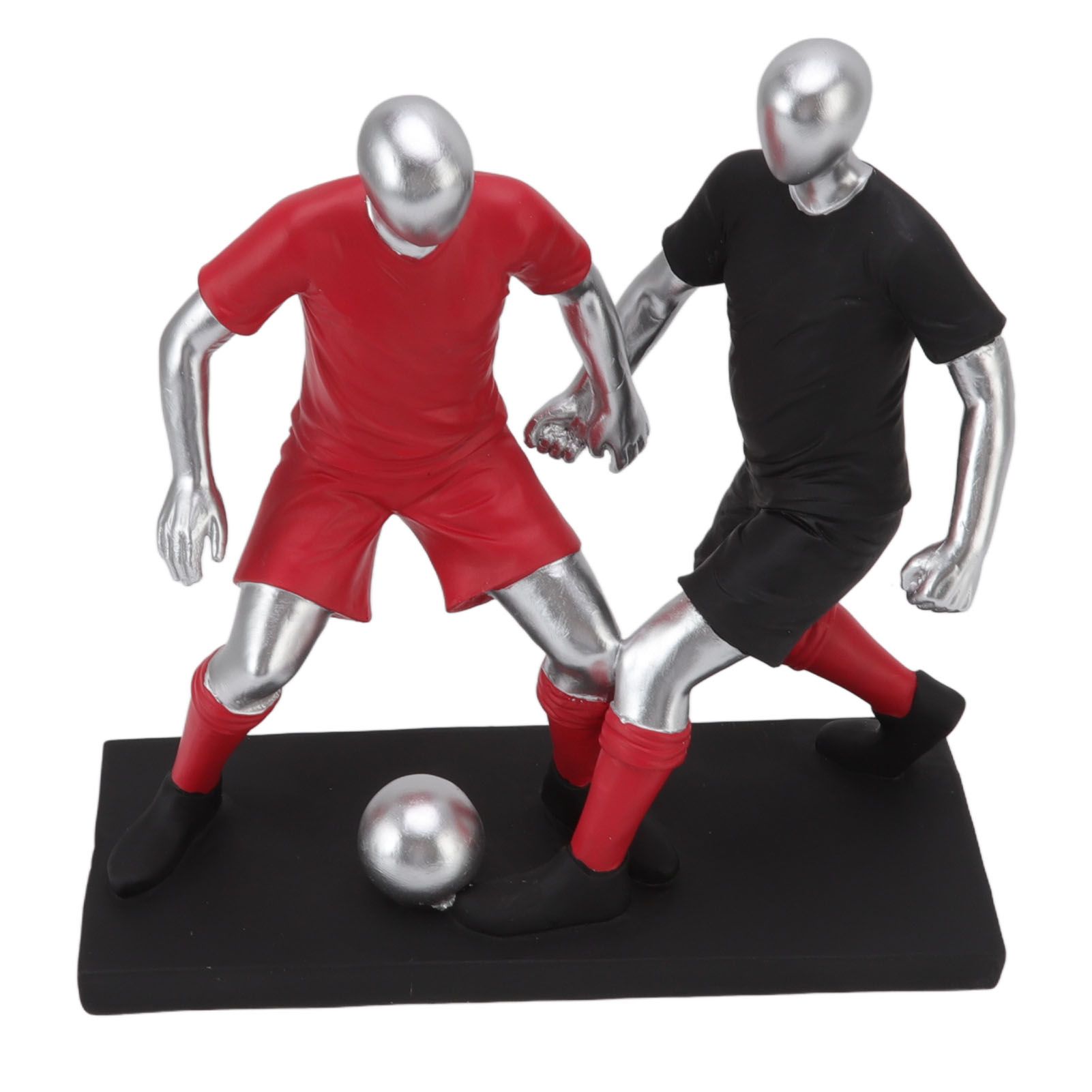 Resign Football Player Statue Soccer Sculpture Figurine Football Statue Decor Soccer Miniatures Figurines Sculpture Crafts Ornaments - Image 7