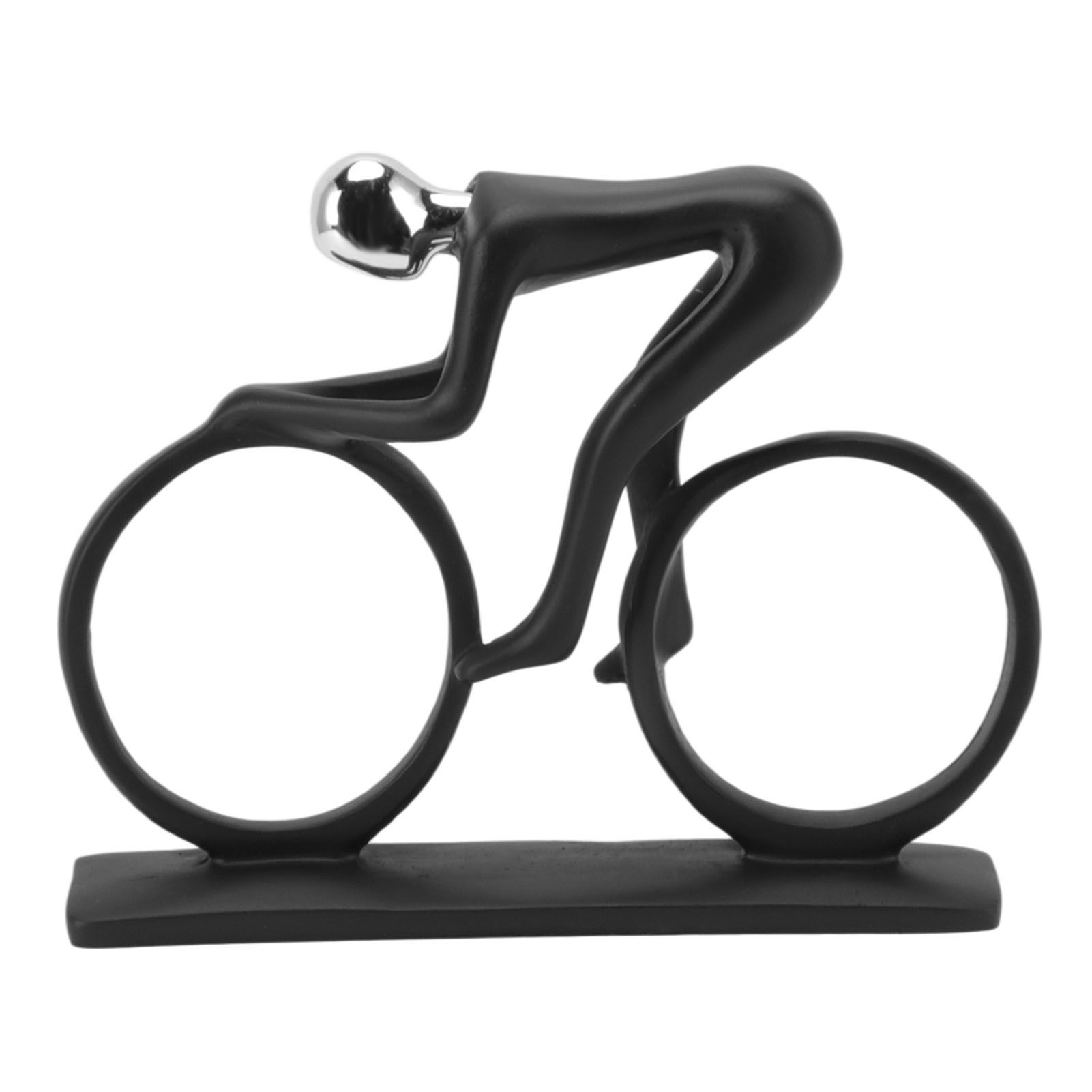 Cycling Ornament Resin Simple Streamlined Appearance Desktop Decoration for TV Table - Image 1