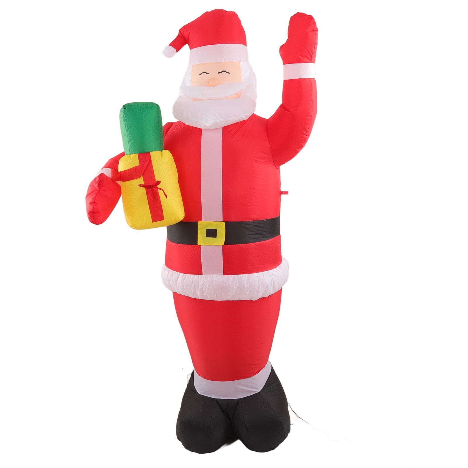 Inflatable Christmas Old Man Model with Gift Bag in Hand LED Growing Inflatable Christmas Man for Outdoor Garden Yard AU 100‑240V - Image 5