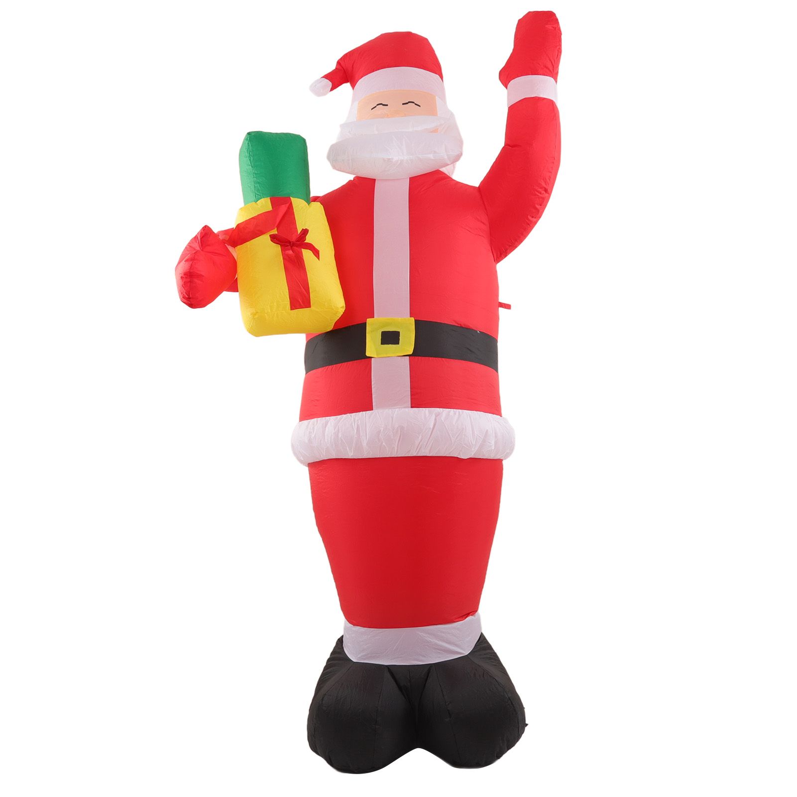 Inflatable Christmas Old Man Model with Gift Bag in Hand LED Growing Inflatable Christmas Man for Outdoor Garden Yard AU 100‑240V - Image 6