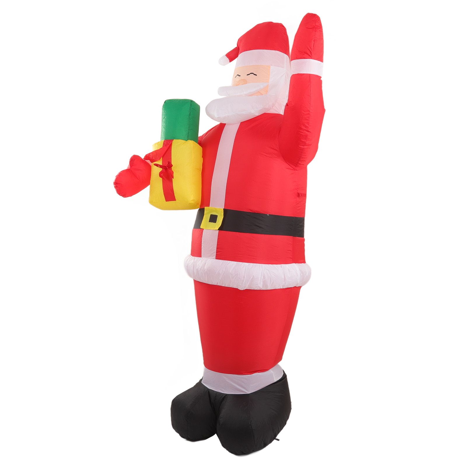 Inflatable Christmas Old Man Model with Gift Bag in Hand LED Growing Inflatable Christmas Man for Outdoor Garden Yard AU 100‑240V - Image 7