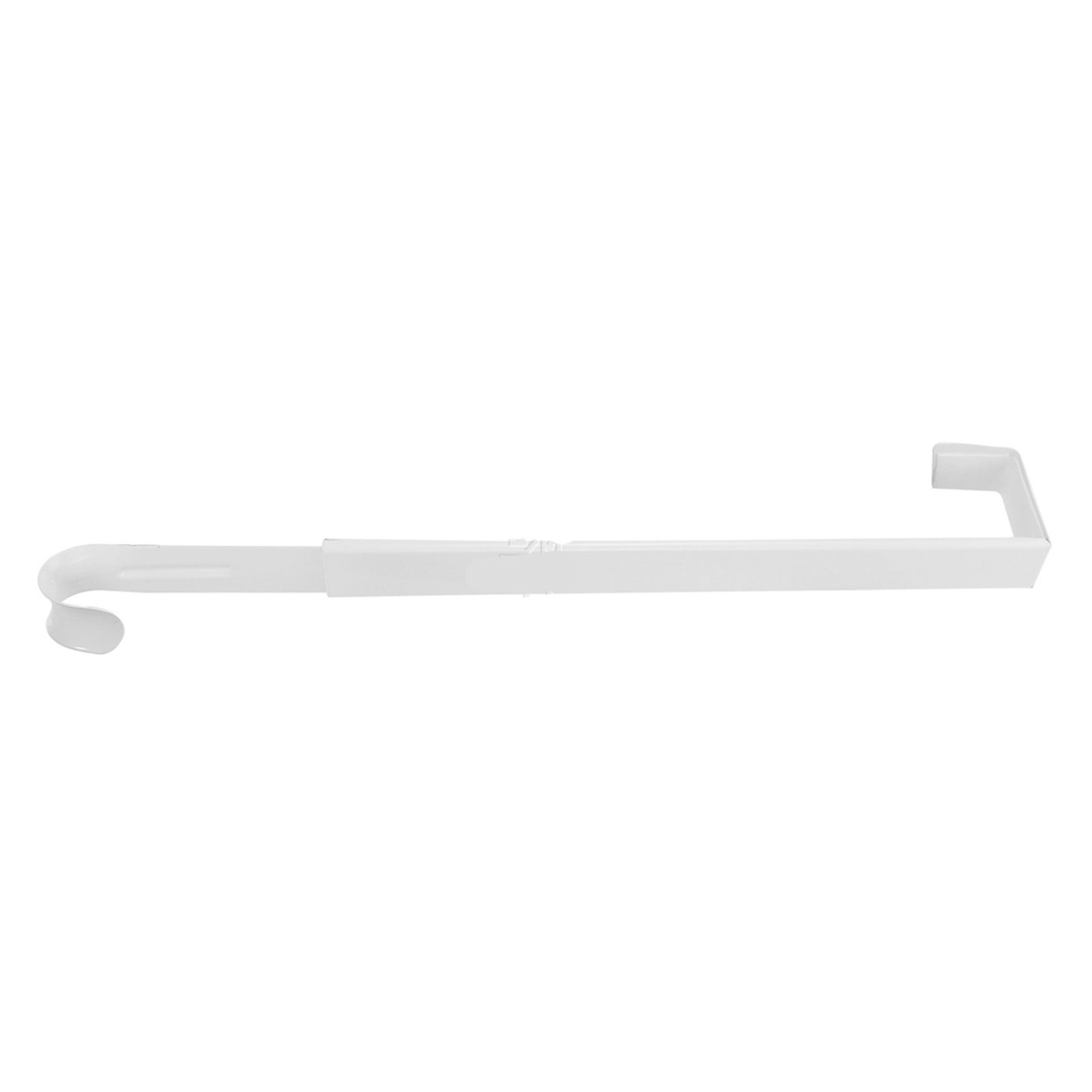 Adjustable Wreath Door Hanger Damage Free Wreaths Hanging Over The Door Hooks Iron Door Hanger for Christmas Wreath White - Image 3